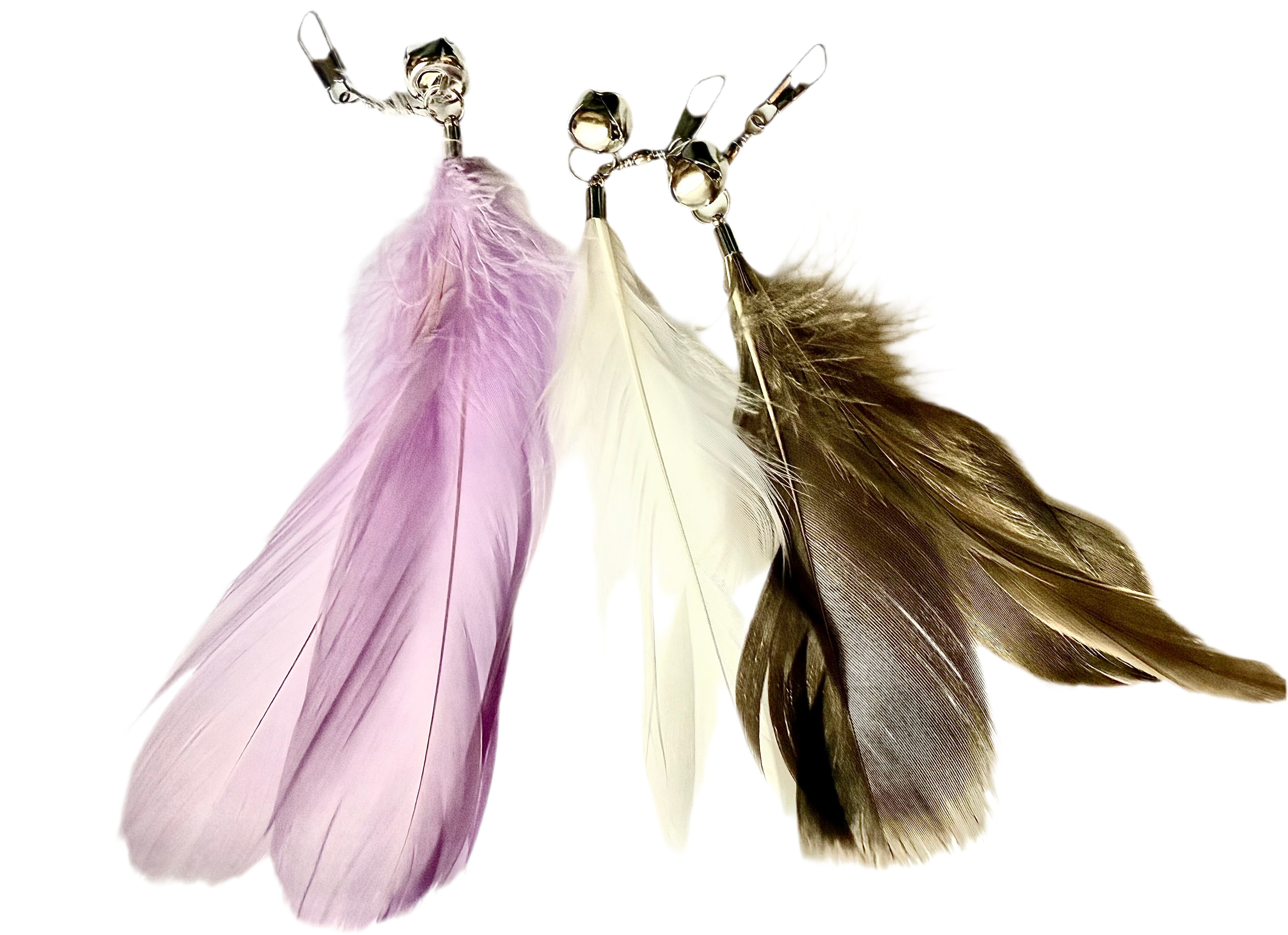 FurPrize! Purple Butterfly Garden, 8 piece Feather Refill Teaser Set