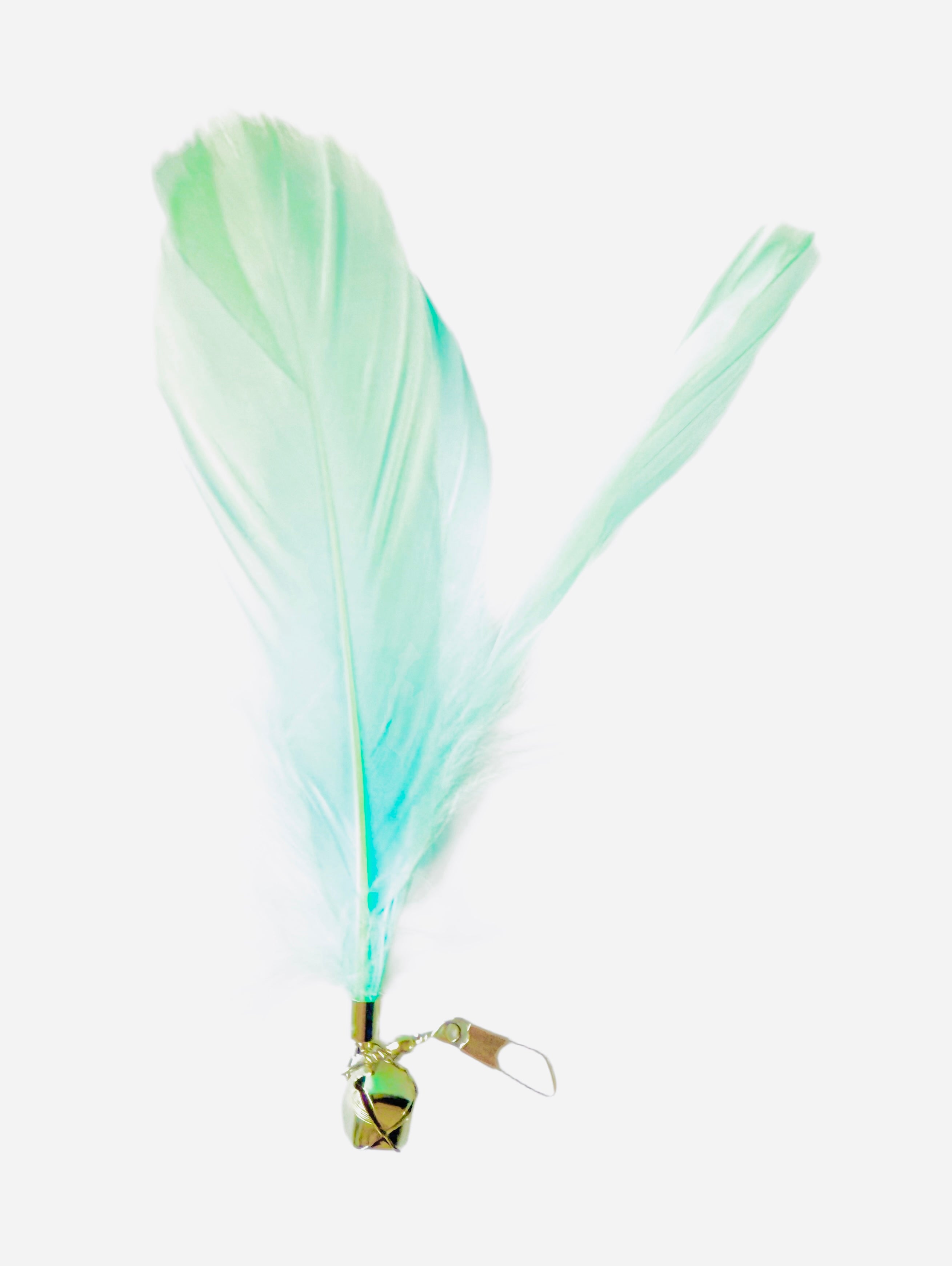 Furprize! Peacock, 4 piece Feather Wand Teaser Refill Set