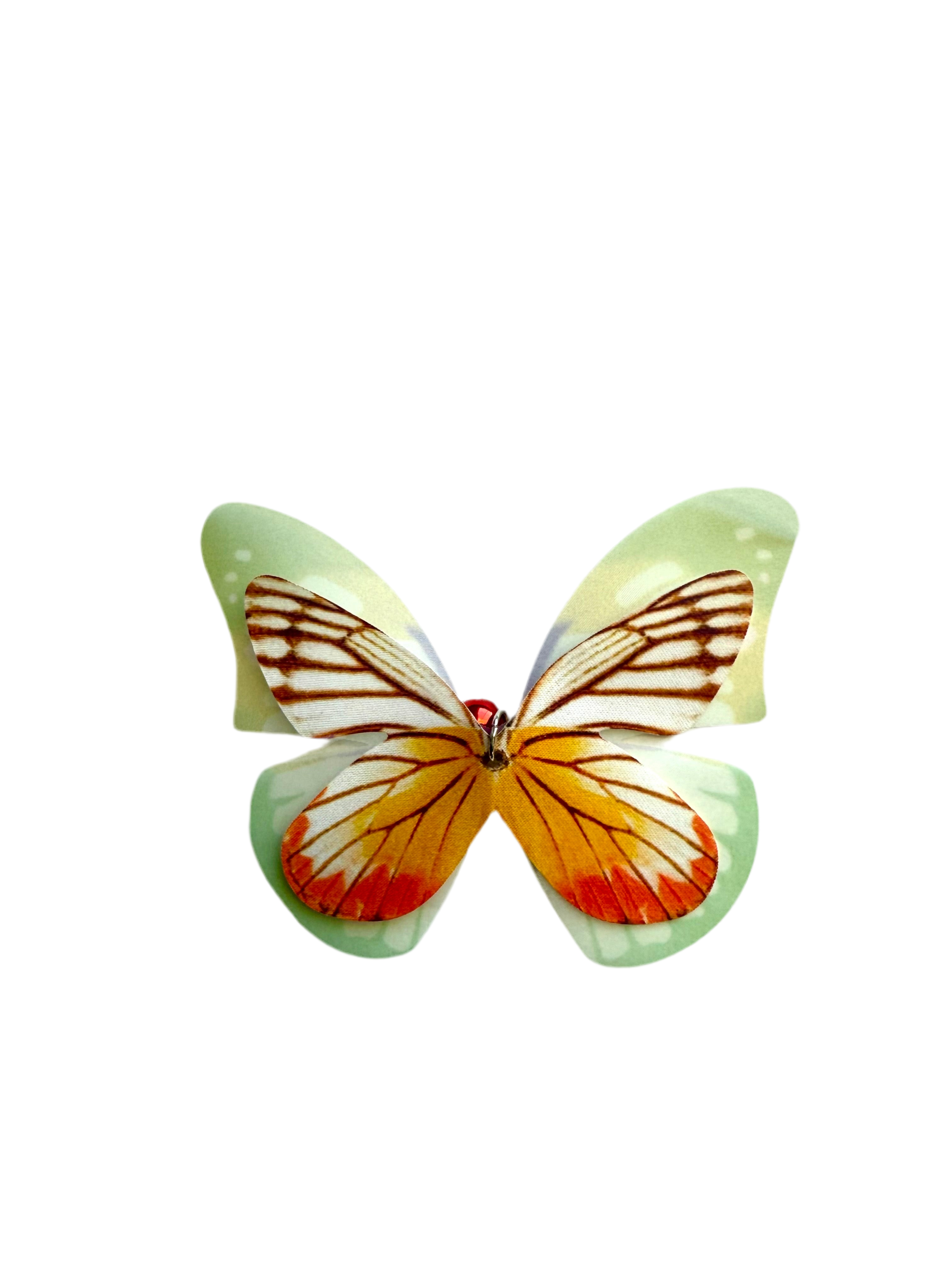 Furprize! Natures Variety, Manta Ray, Butterfly& Insect, Orange, 7 piece Feather Wand Teaser Refill Set