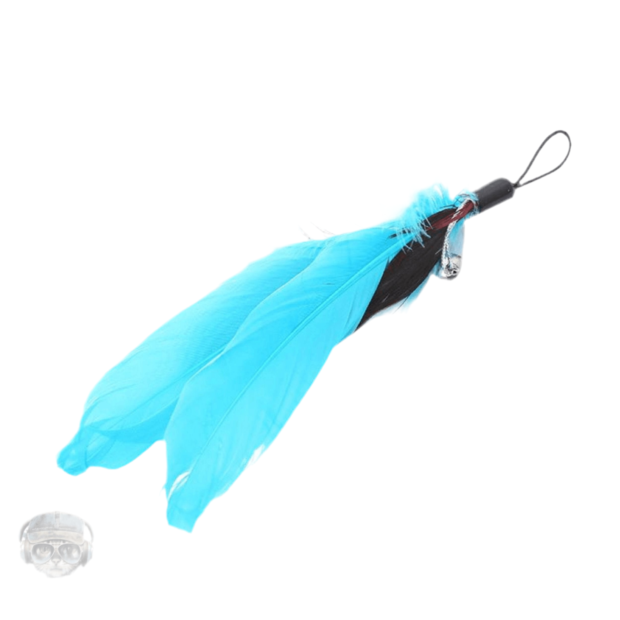 Furprize! Butterfly 🦋 garden, Blue/Orange, 7 piece Feather Wand Teaser Refill Set