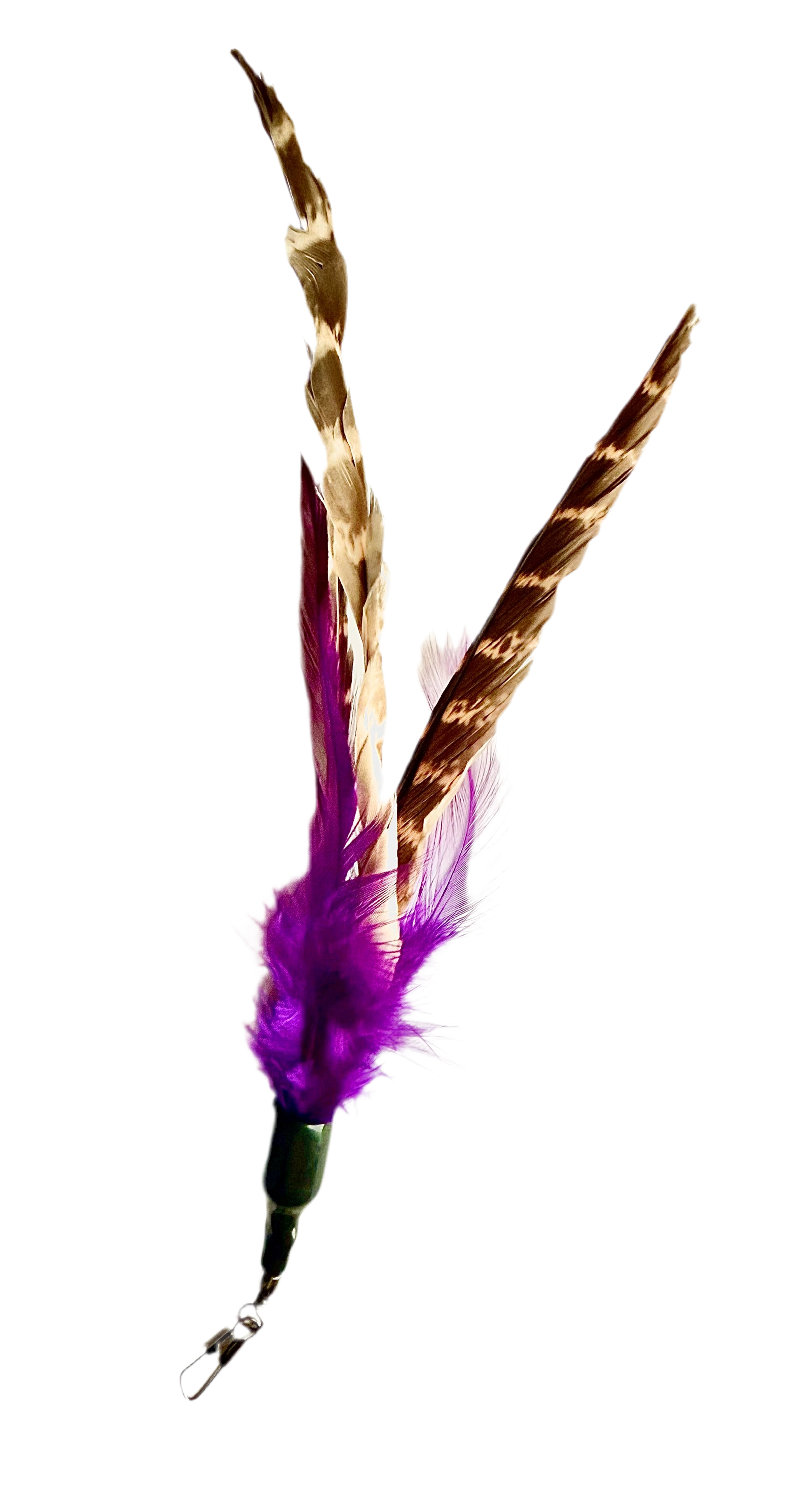 FurPrize! Purple Butterfly Garden, 8 piece Feather Refill Teaser Set