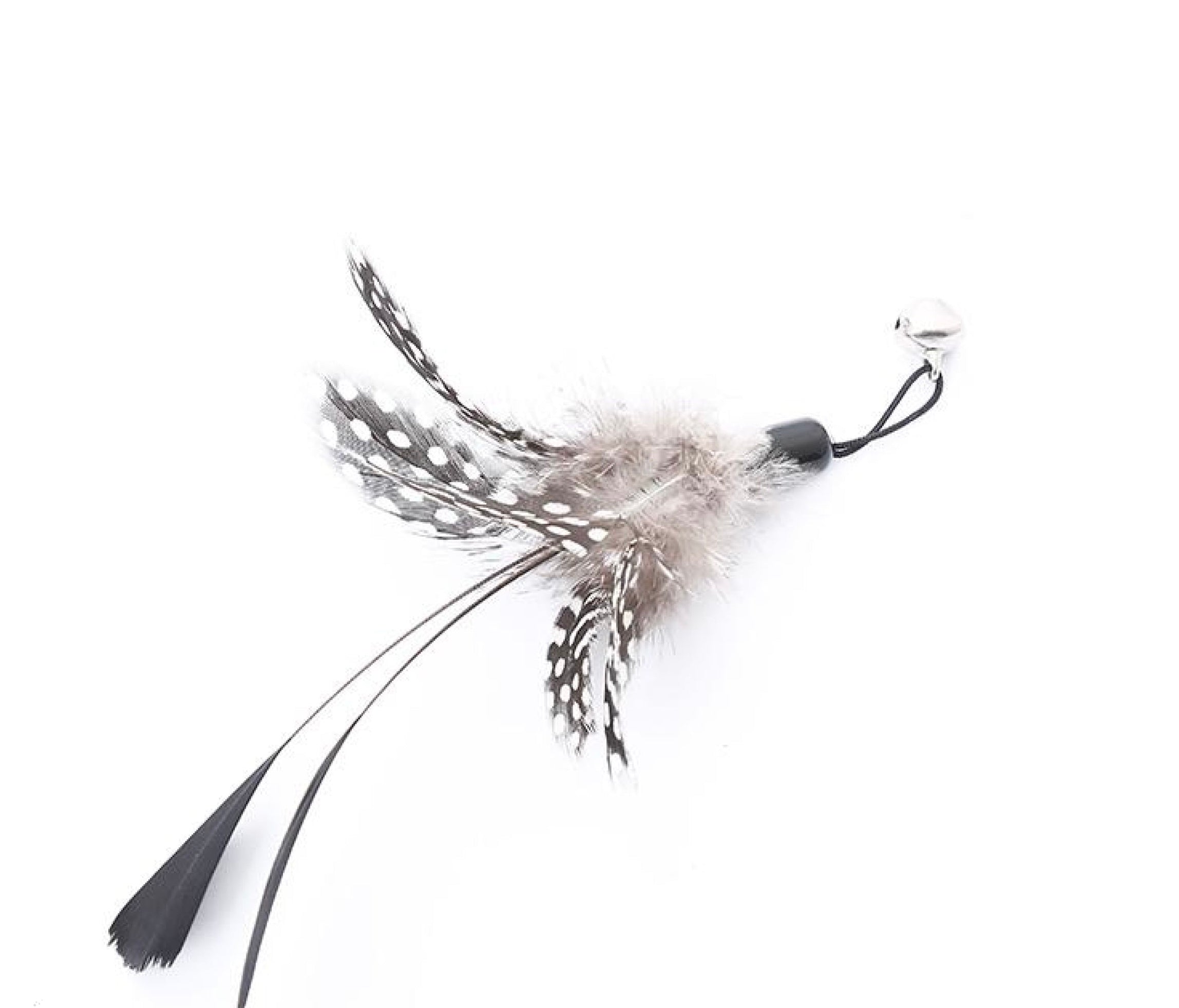 Furprize! Peacock, 4 piece Feather Wand Teaser Refill Set