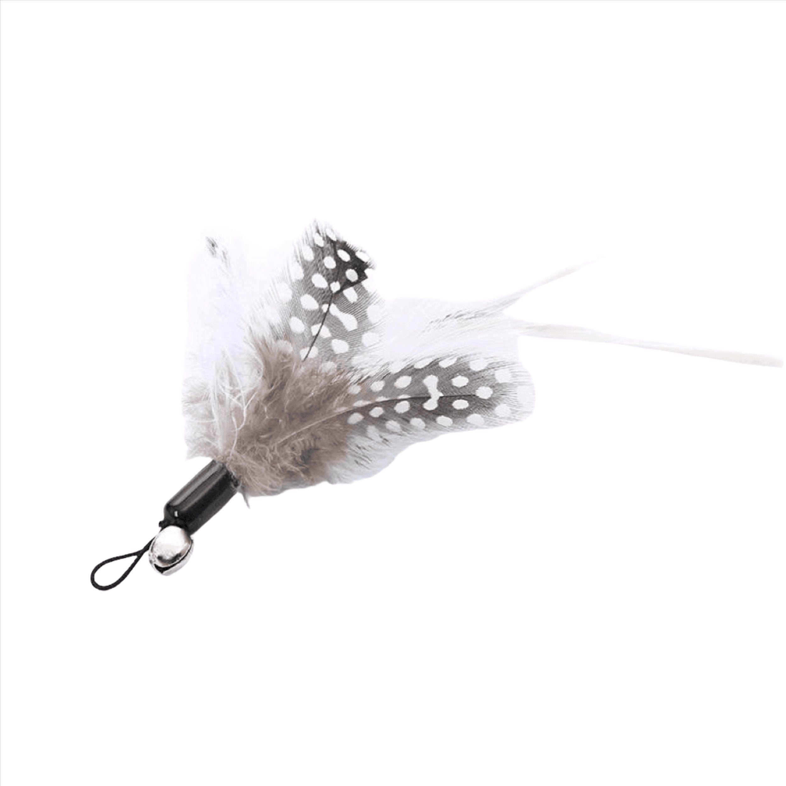 Furprize! Natures Variety, Manta Ray, Butterfly& Insect, Orange, 7 piece Feather Wand Teaser Refill Set