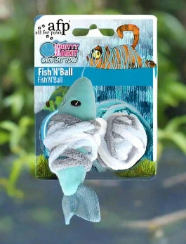 All for paws, Knotty Habit, Fish’n’ ball Cat Toy All for paws
