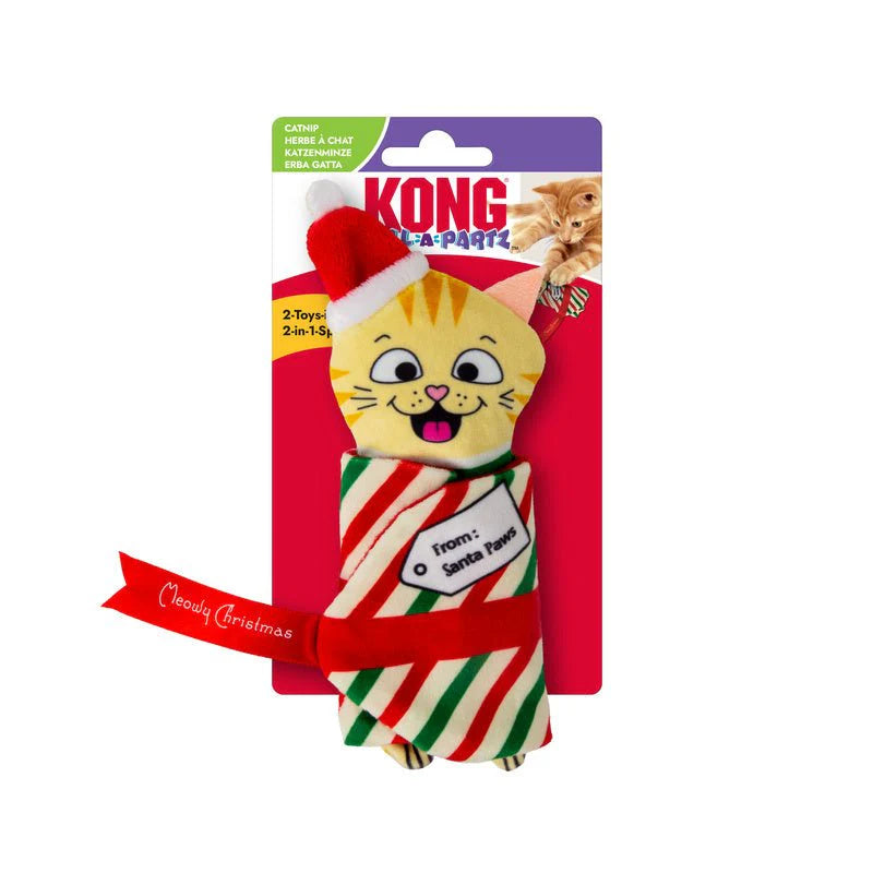 KONG HOLIDAY PULL-A-PARTZ™ PRESENT