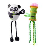 KONG Scrattles Panda Cat Toy, 2-pack