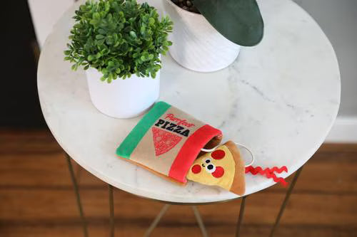 Mad Cat Purrfect Pizza Cat Toy with Catnip