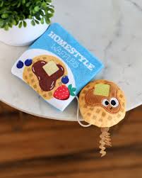 Mad Cat Tabby Toaster Waffles Cat Toy with Catnip