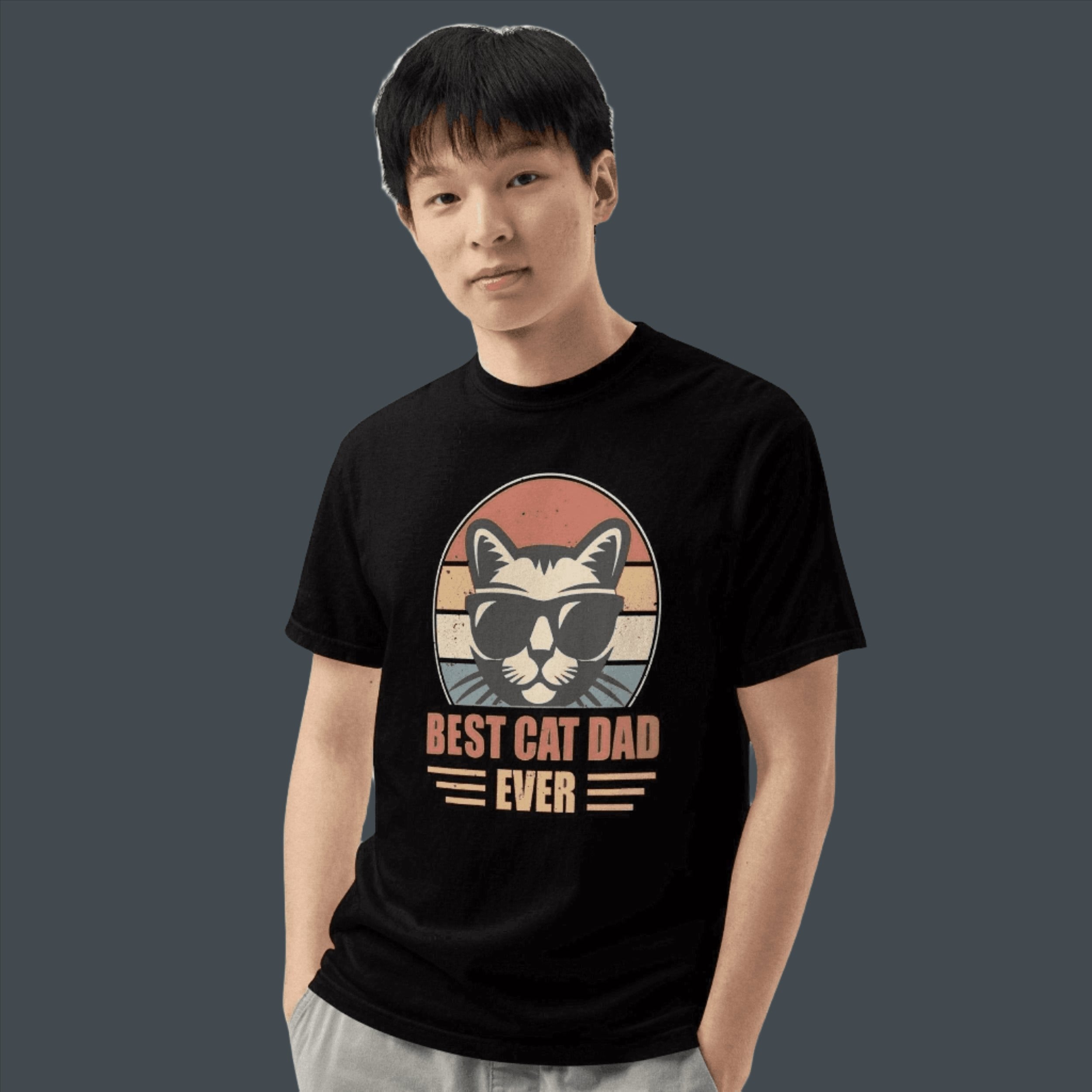 Best Cat Dad Ever T-Shirt Mother of Bengals