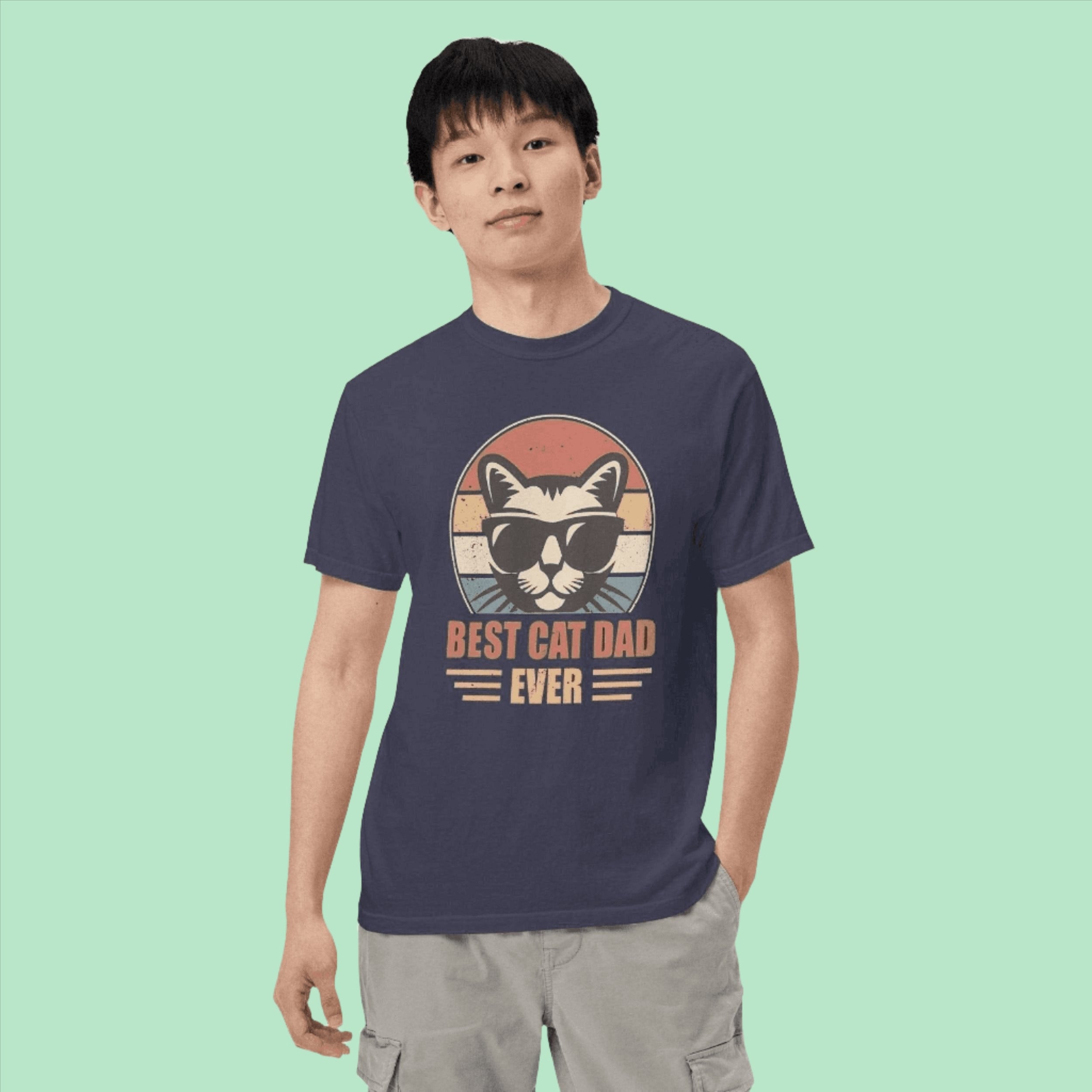 Best Cat Dad Ever T-Shirt Mother of Bengals