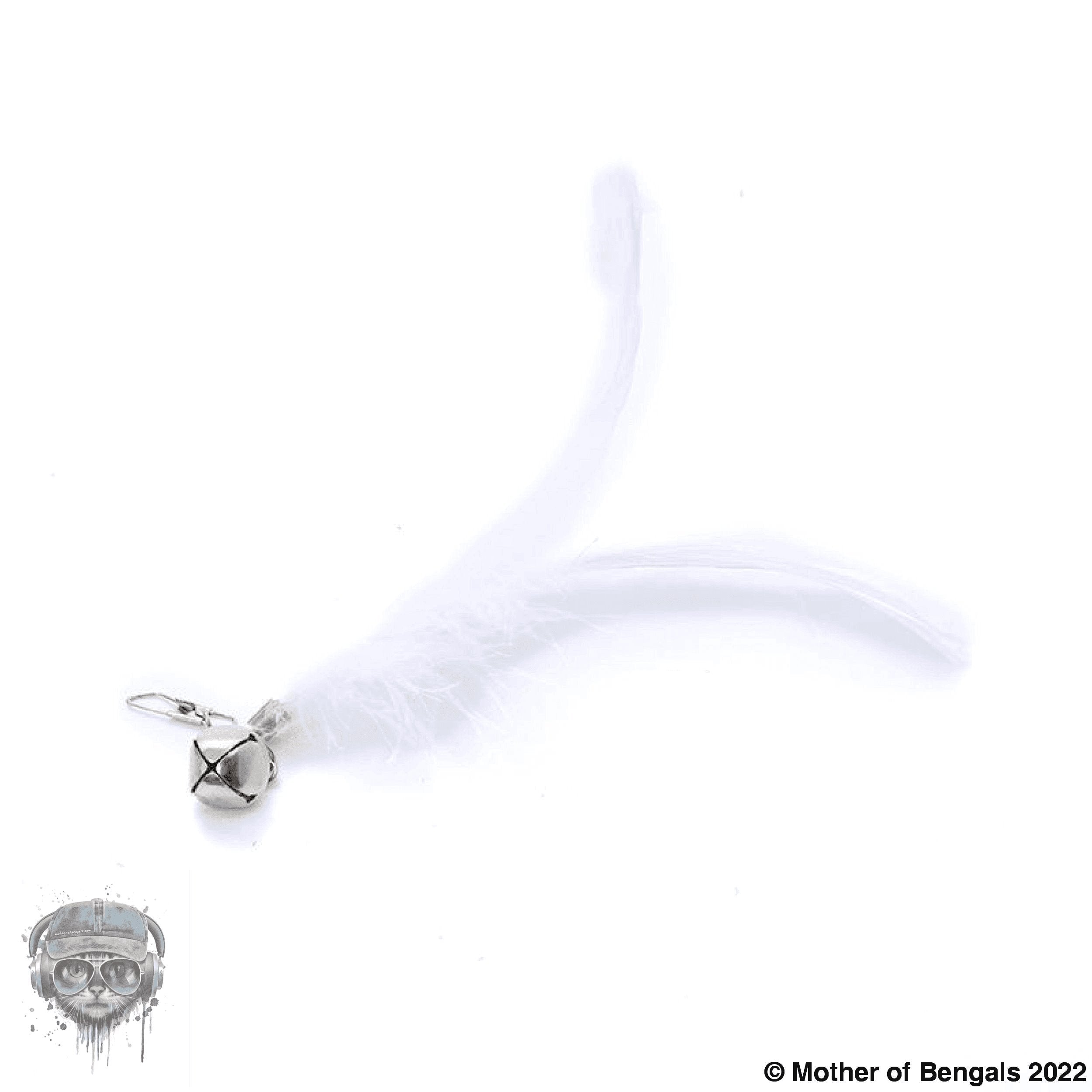 Furprize! Blue Bird, 6 piece Feather & Cat Wand Teaser Set Bundle FurPrize!