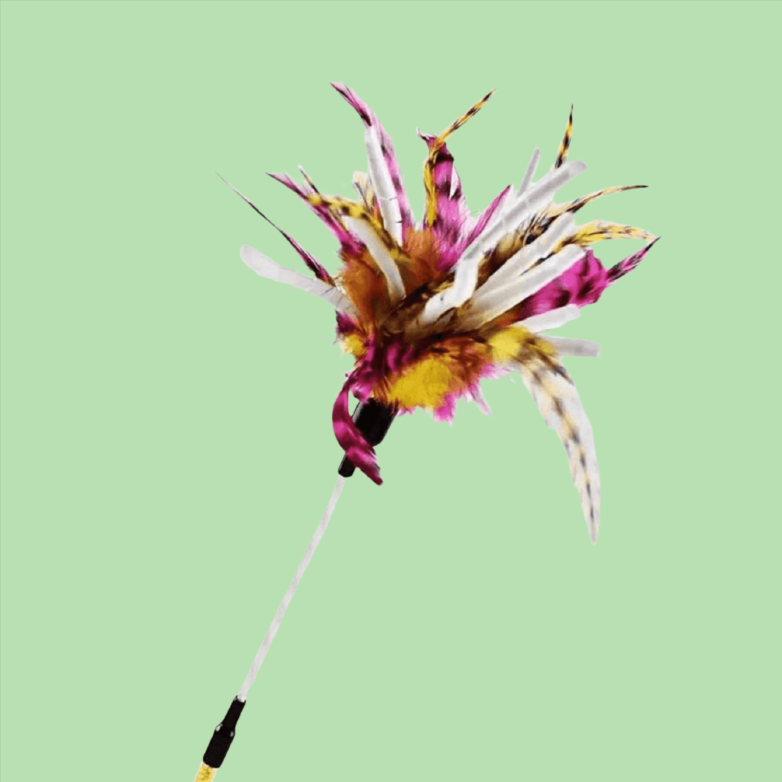 FurPrize! Feeling Wild Inside Crinkle Cat Wand Teaser 🐾 Wand FurPrize! Pink