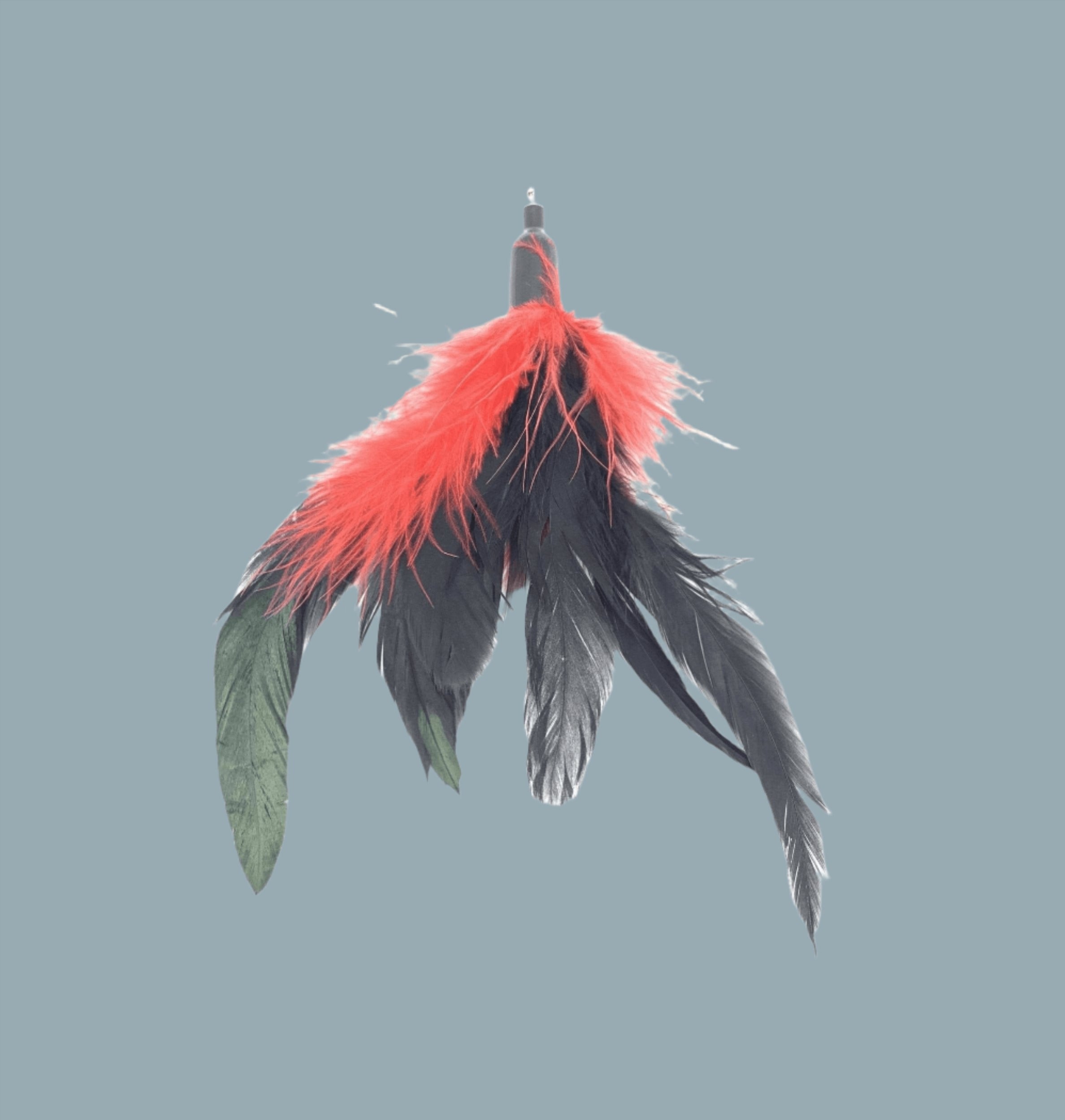 FurPrize! Fire and Ash Feather Teaser Wand Refill 🔥 Refill FurPrize!