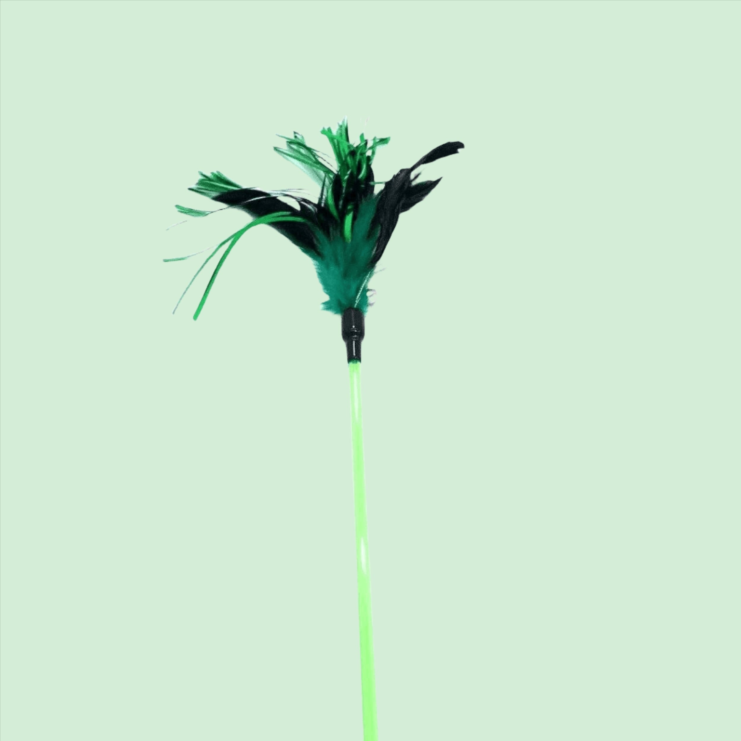 FurPrize! Fireworks and Sparklers Cat Teaser Wand 🎆 Wand FurPrize! Green