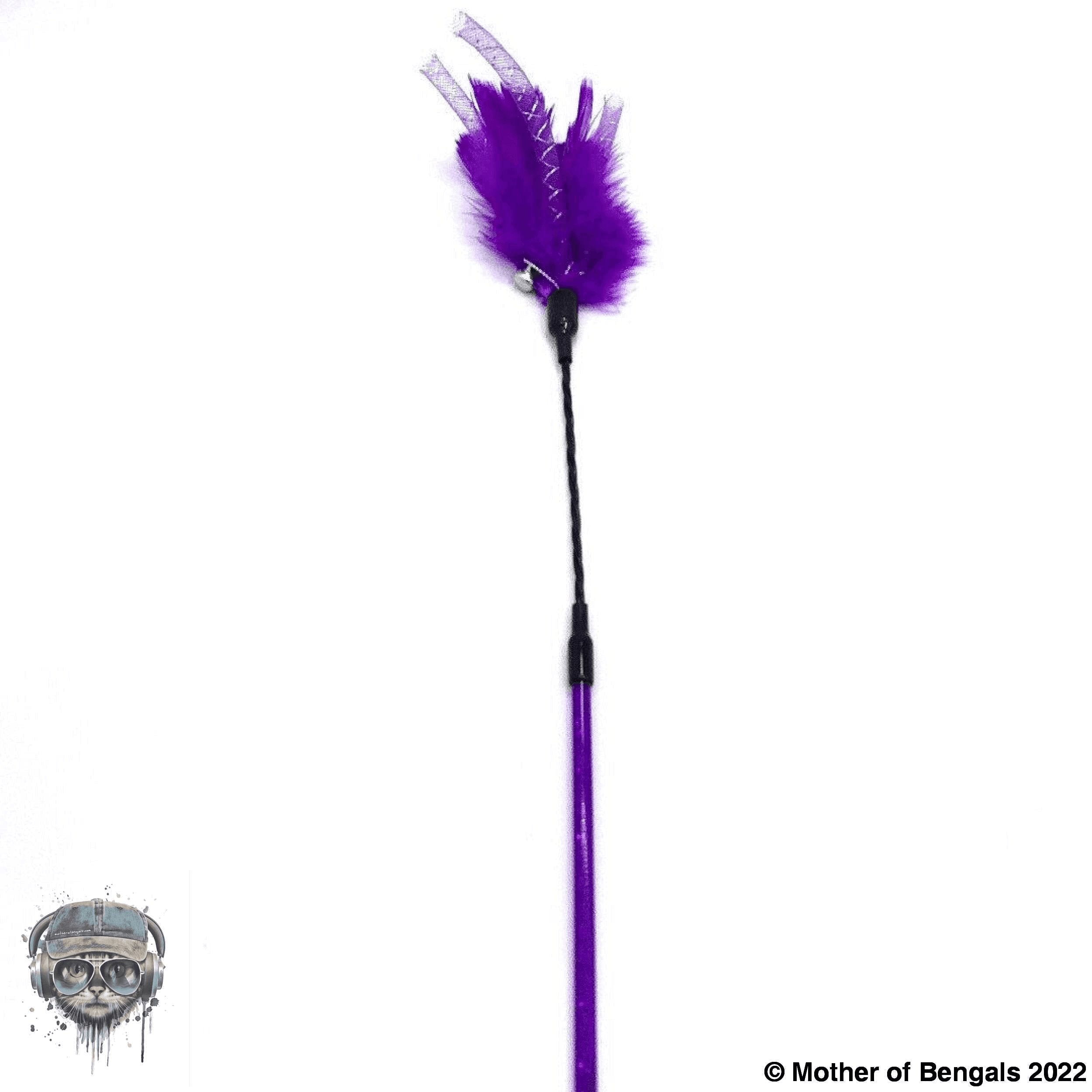 FurPrize! Get your Swirl on, Feather Cat Wand Teaser Wand FurPrize!