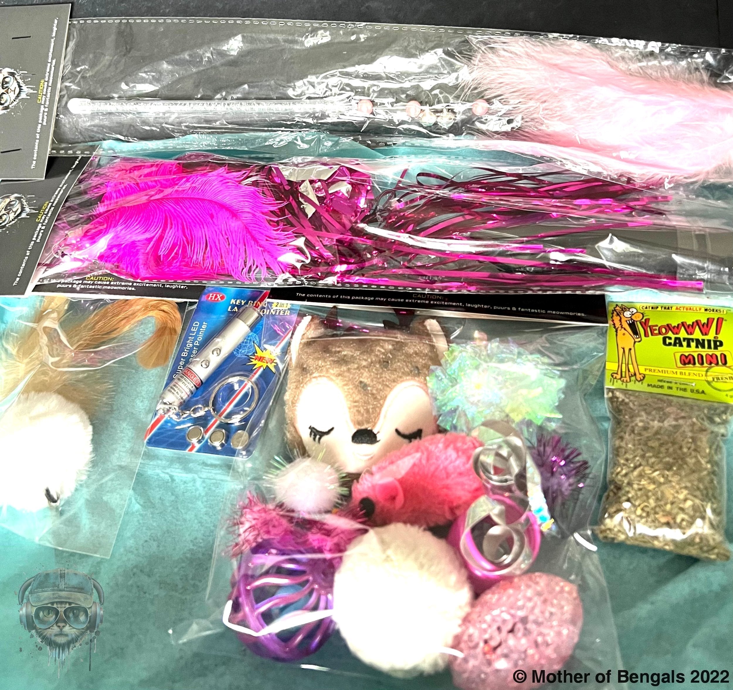 FurPrize! Holiday Reindeer Mini Cat Toy Gift Box Cat Toy FurPrize!