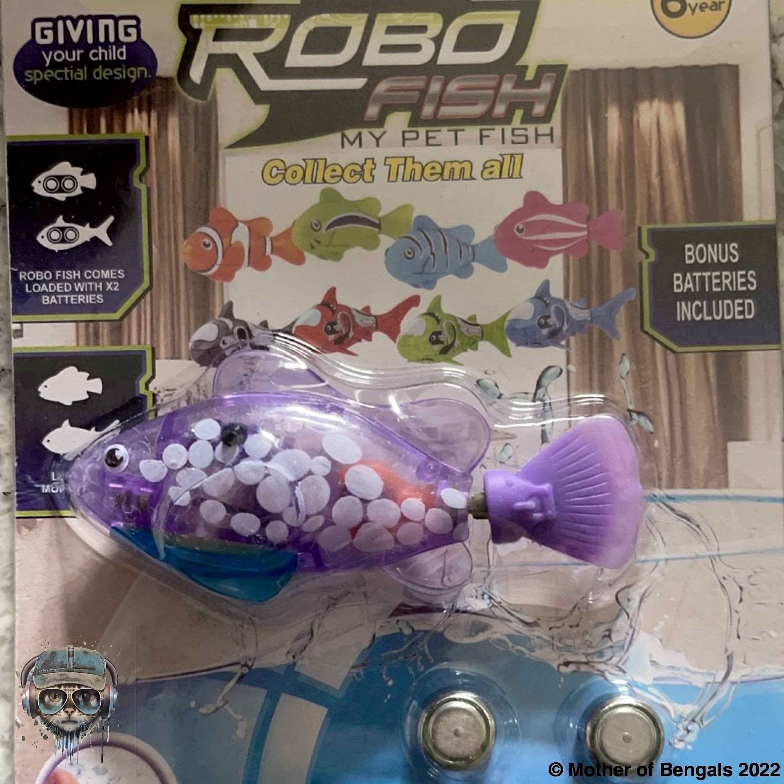 FurPrize! Interactive Robo Fish Cat Toy FurPrize!