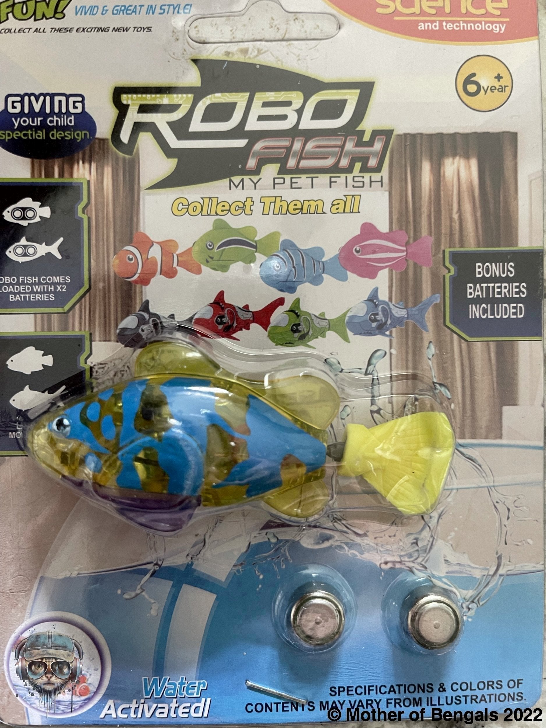 FurPrize! Interactive Robo Fish Cat Toy FurPrize!