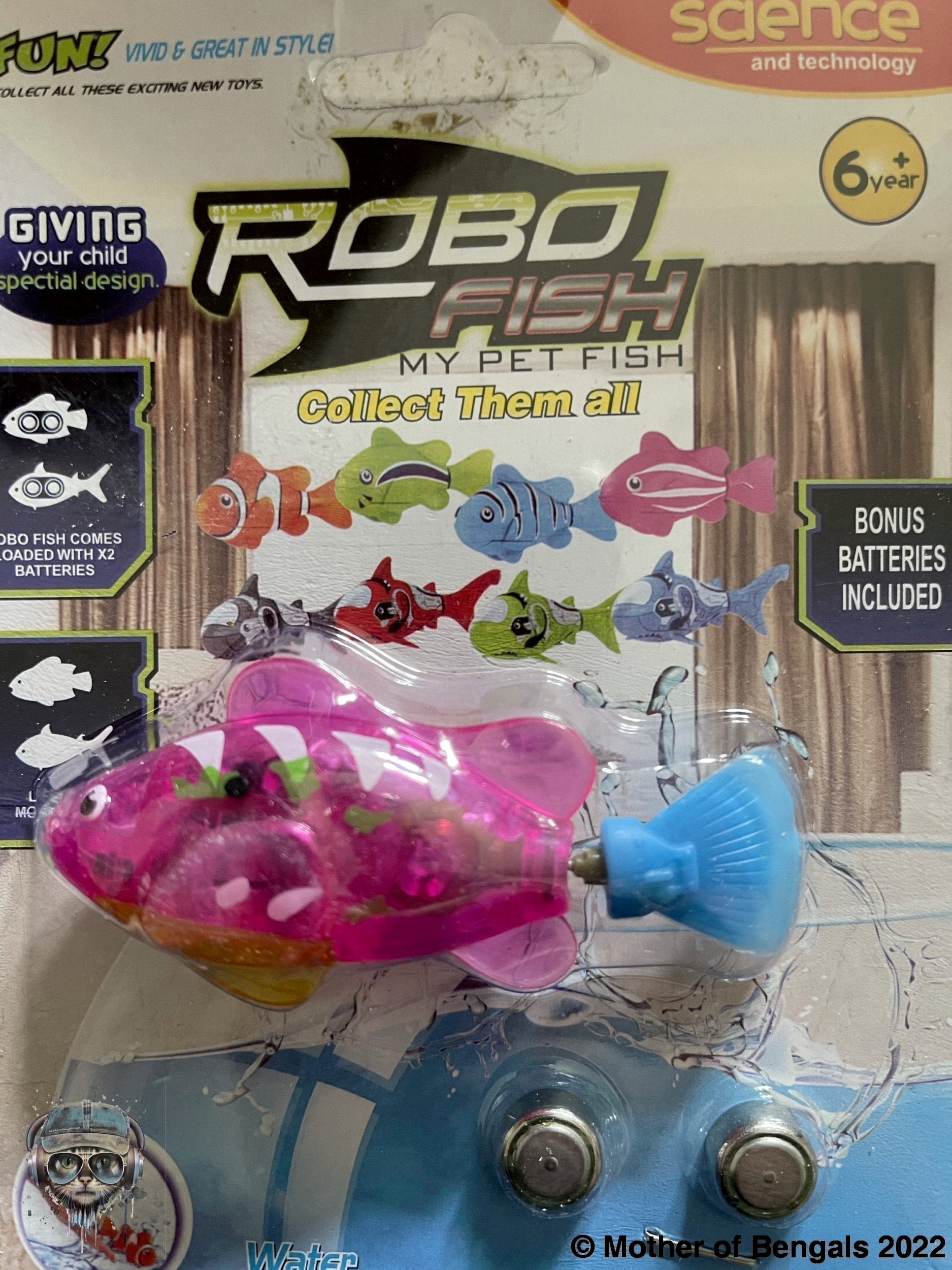 FurPrize! Interactive Robo Fish Cat Toy FurPrize!