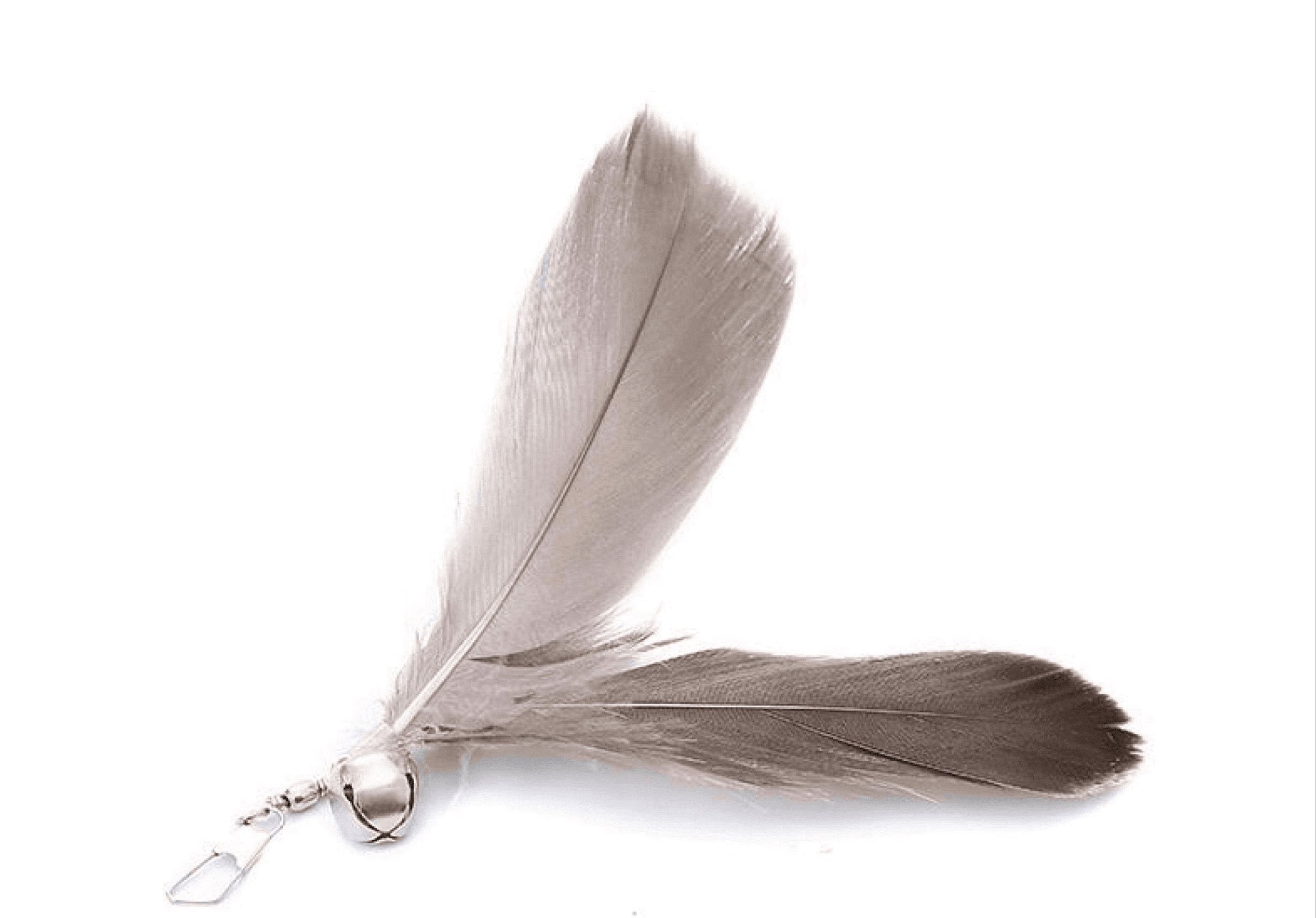 FurPrize! Karmas Silver Series Cat Toy Wand Feather Refill 🥧 Cat Wand Refill FurPrize! Brown