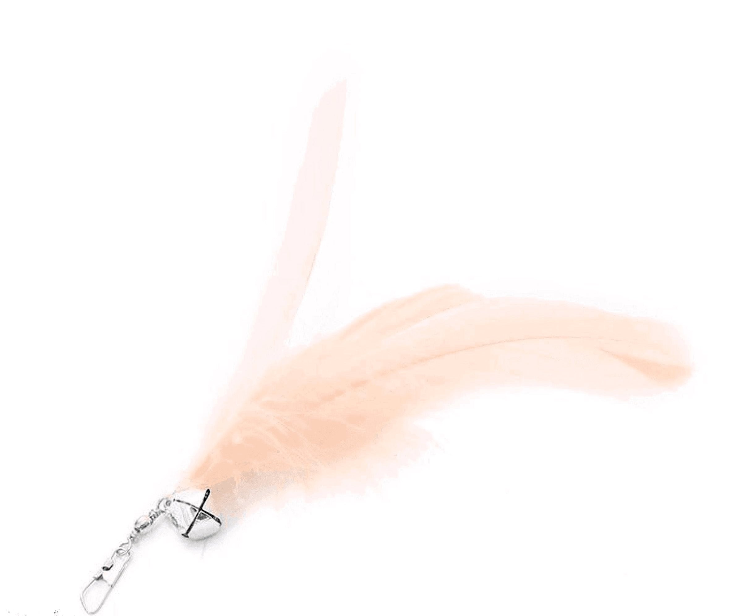 FurPrize! Karmas Silver Series Cat Toy Wand Feather Refill 🥧 Cat Wand Refill FurPrize! Peach