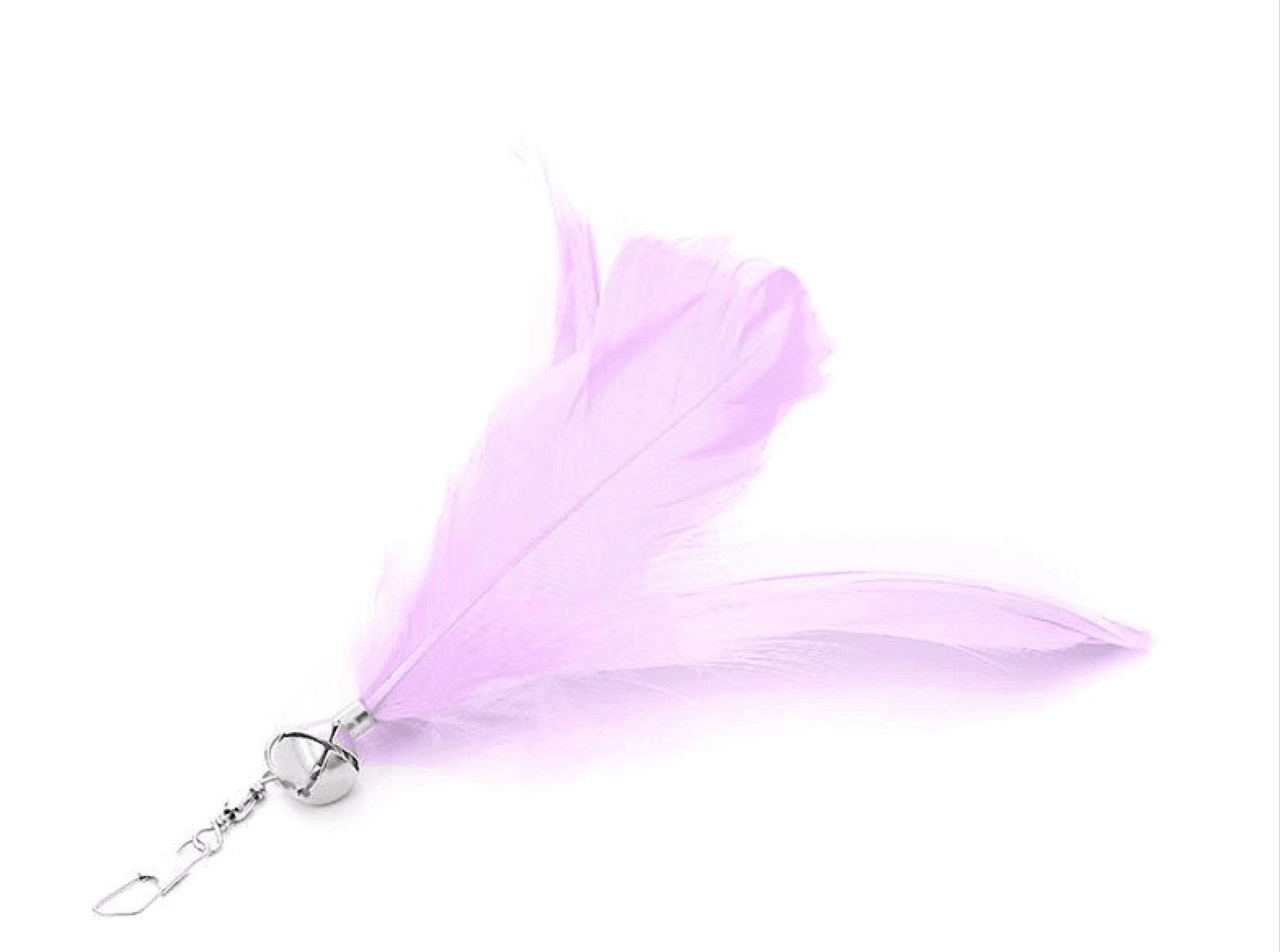 FurPrize! Karmas Silver Series Cat Toy Wand Feather Refill 🥧 Cat Wand Refill FurPrize! Purple