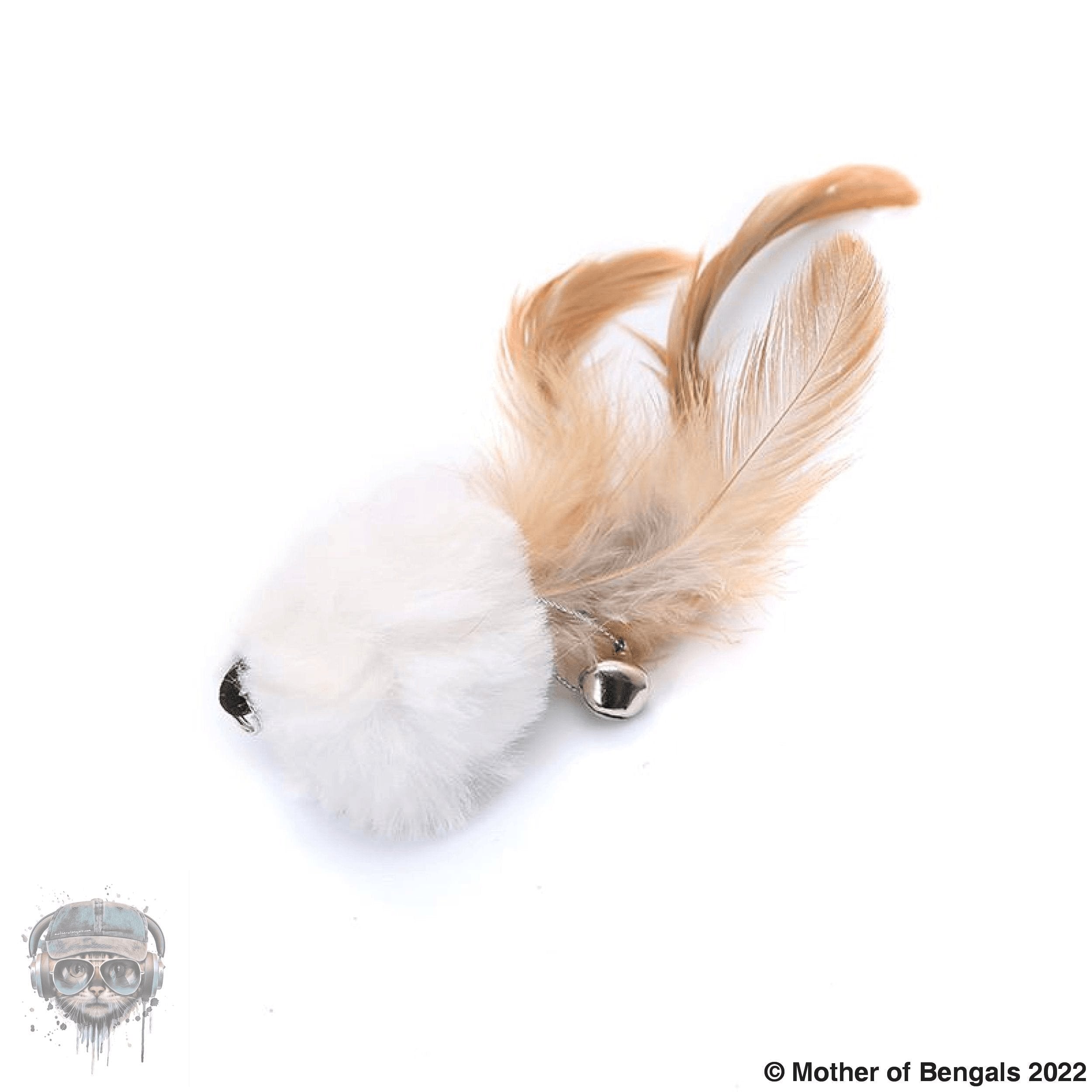 FurPrize! Snow Ball Feather Wand Refill Cat Wand Refill FurPrize!