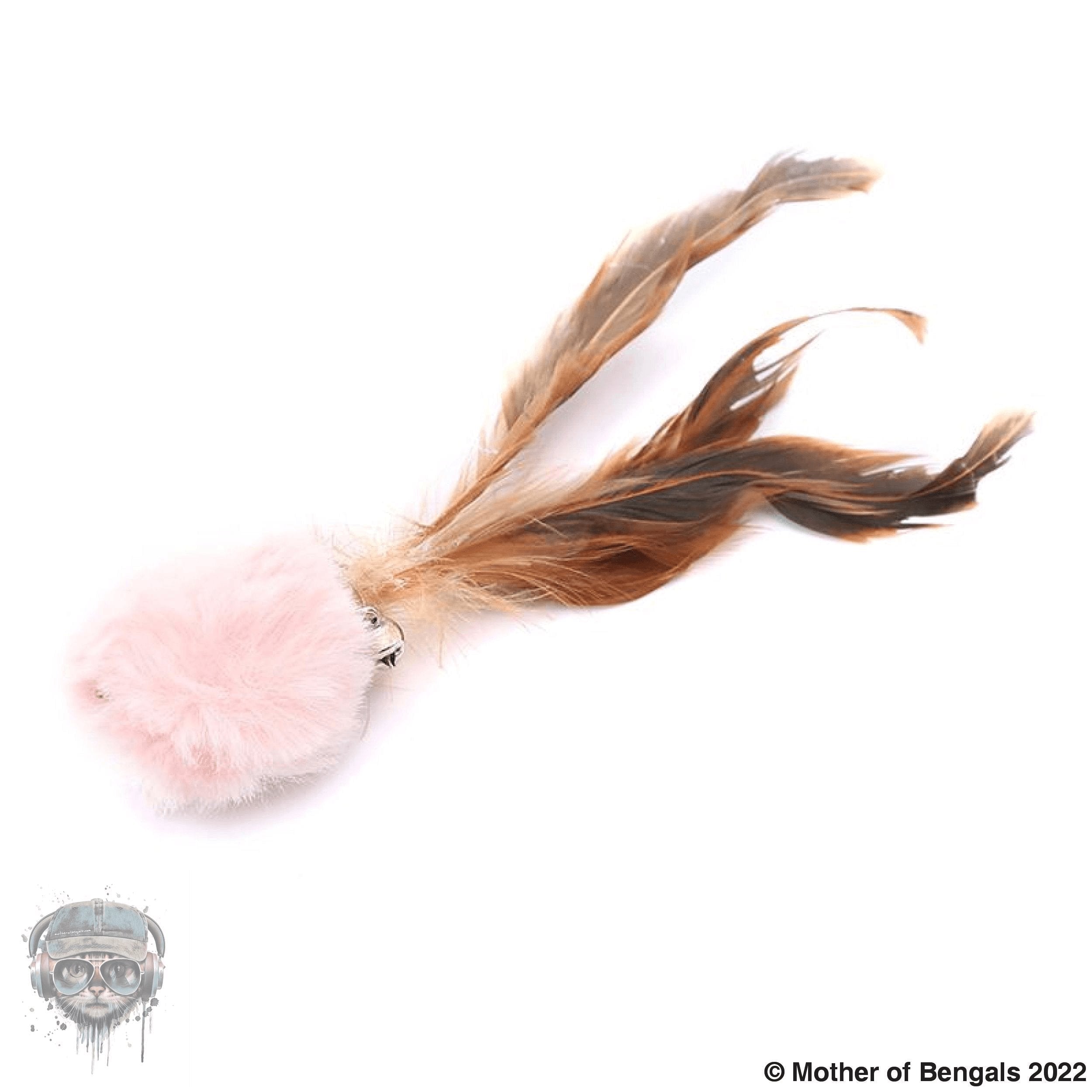 FurPrize! Snow Ball Feather Wand Refill Cat Wand Refill FurPrize!