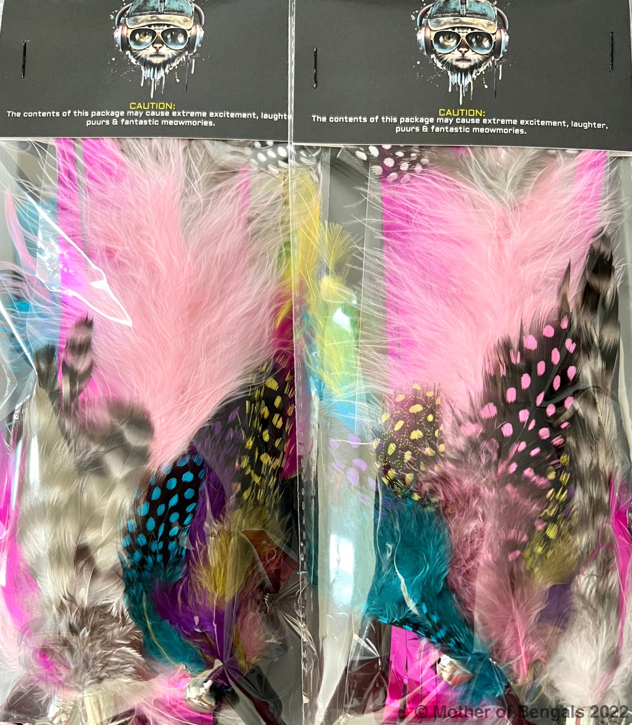 Furprize! Spunky Kitty, 7 pc Cat Wand Teaser Set🦁 Bundle FurPrize! Refills only, 6 pc