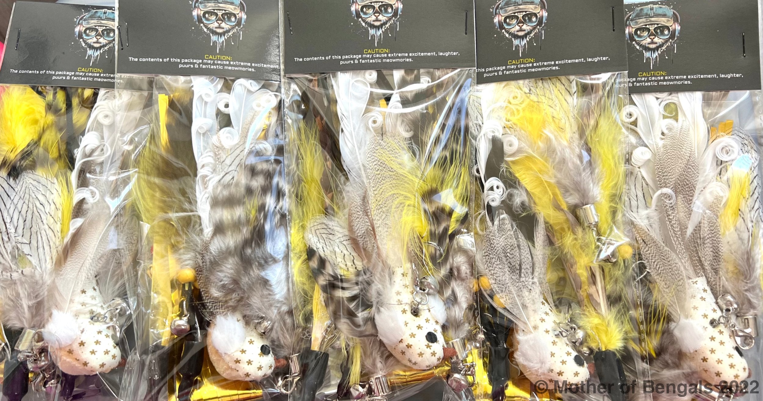 Furprize! Sunny Day, 7 pc Cat Wand Teaser Set🦁 Bundle FurPrize! Refills only, 6 pc