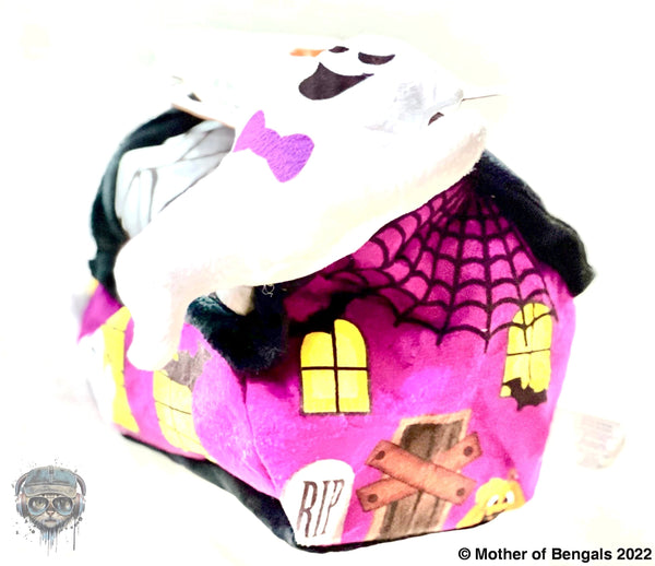 Haunted House Hide and Seek Halloween Toy Animals & Pet Supplies Mother of Bengals 