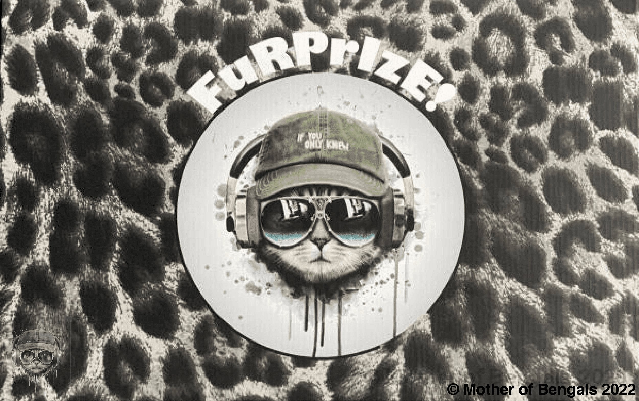 FurPrize! Holiday Penguin Mini Cat Toy Gift Box Cat Toy Mother of Bengals