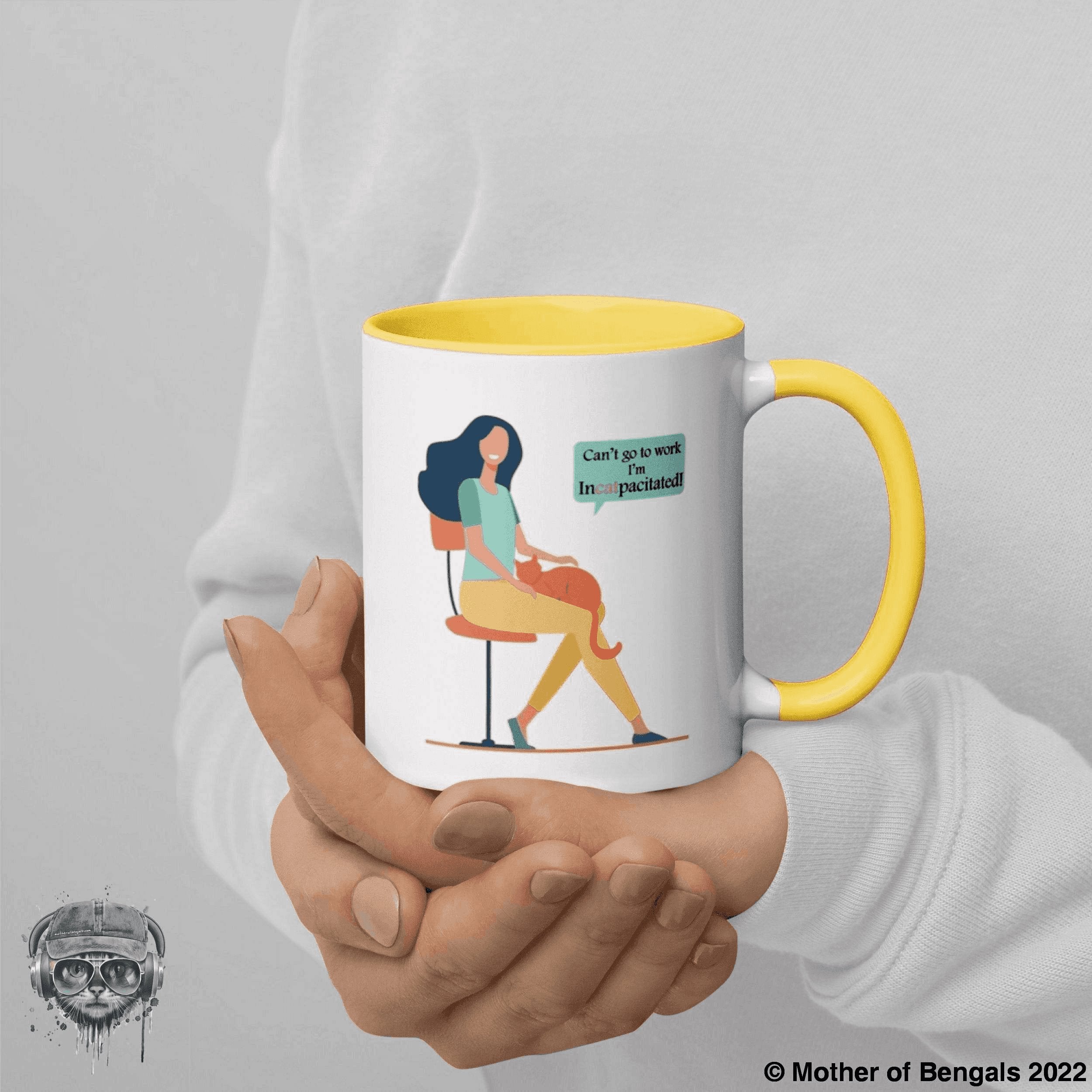 Incatpacitated Cat Mug Mugs FurPrize!