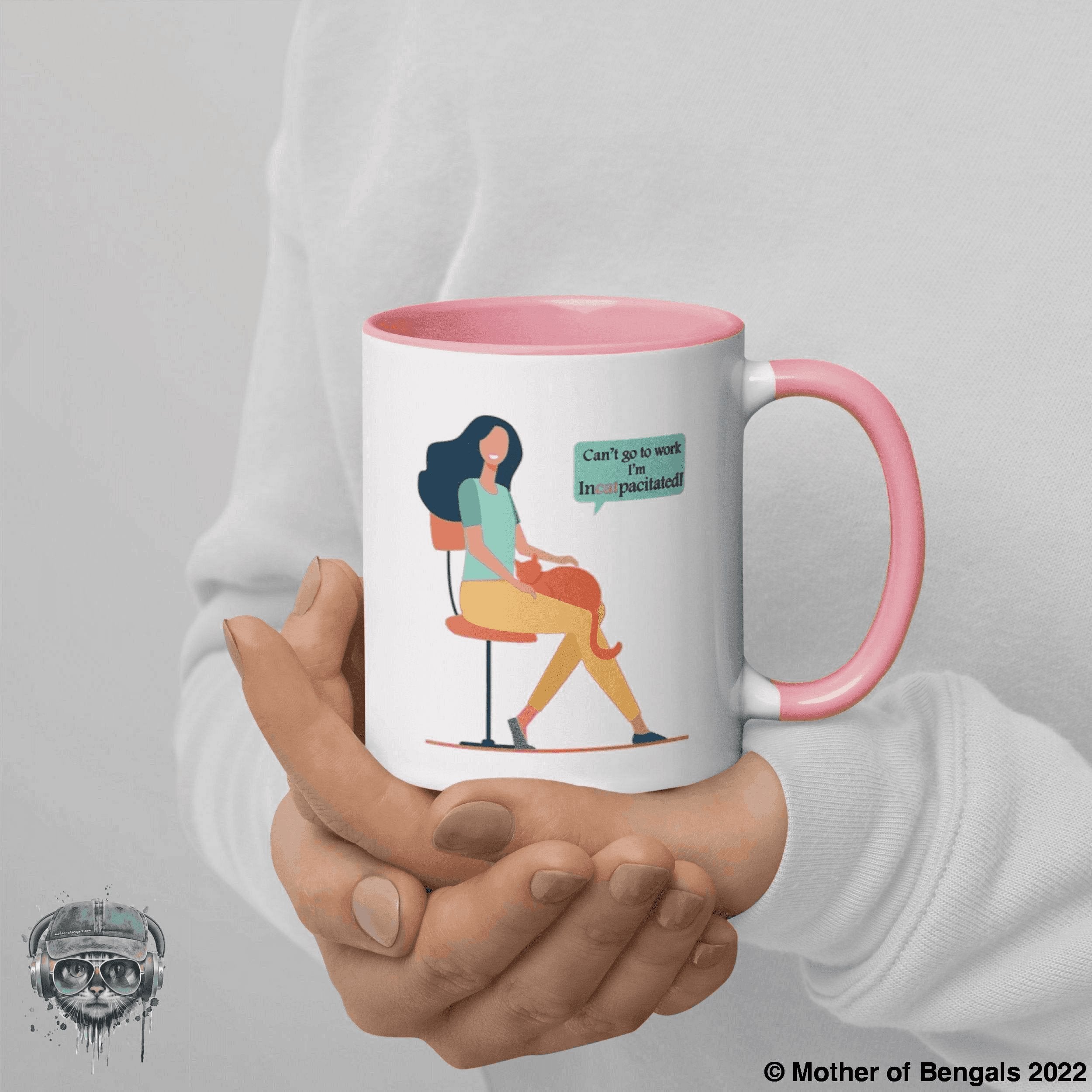 Incatpacitated Cat Mug Mugs FurPrize!