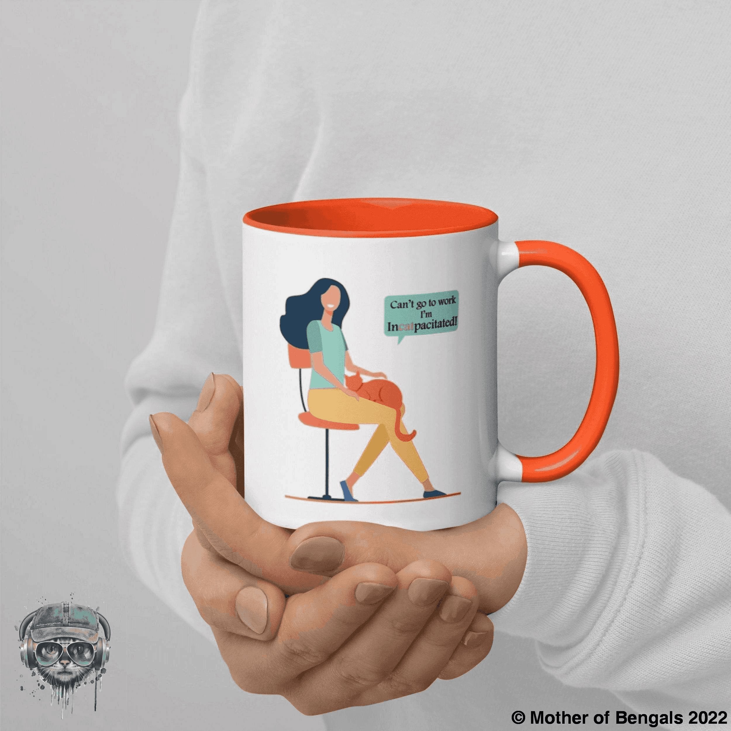 Incatpacitated Cat Mug Mugs FurPrize!