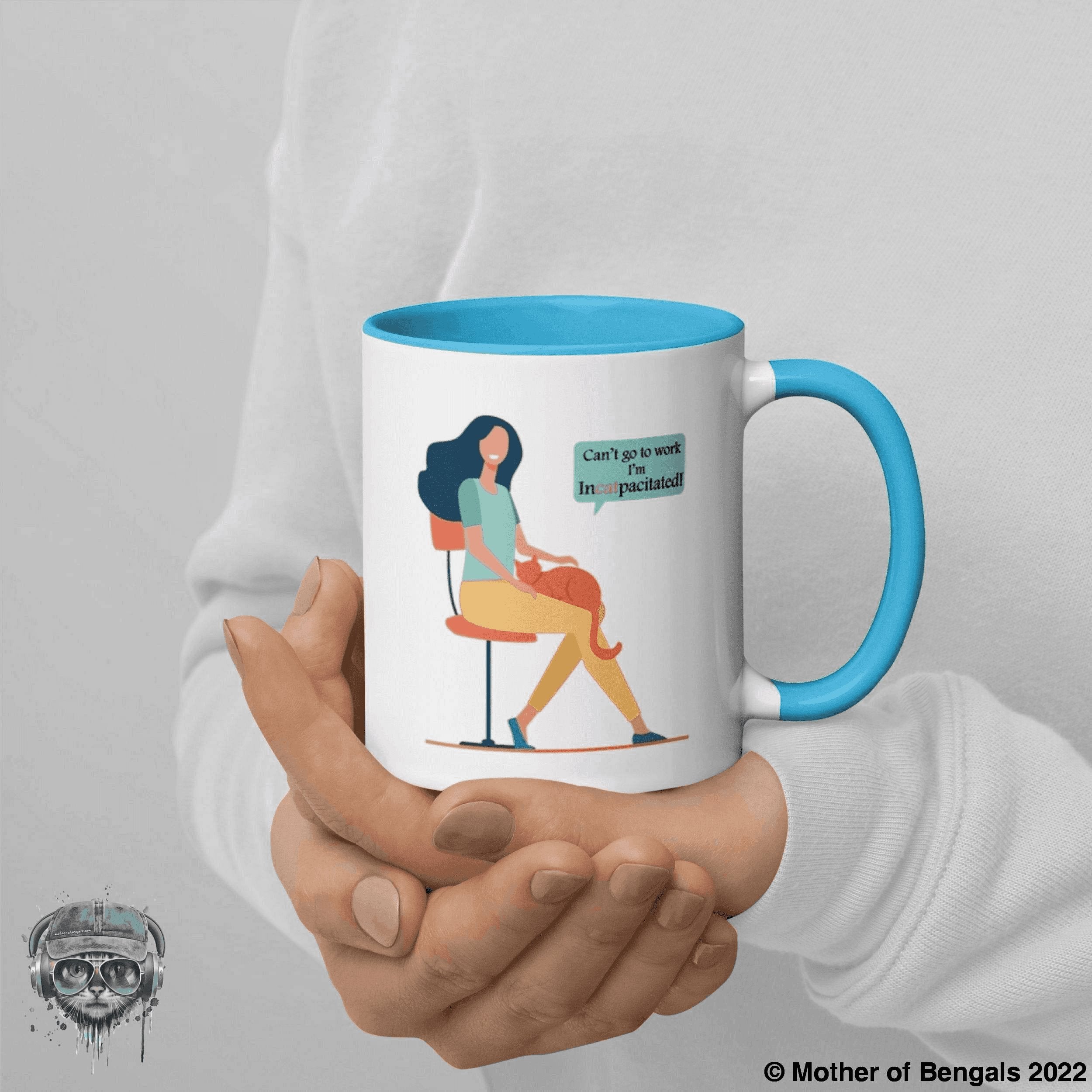Incatpacitated Cat Mug Mugs FurPrize!
