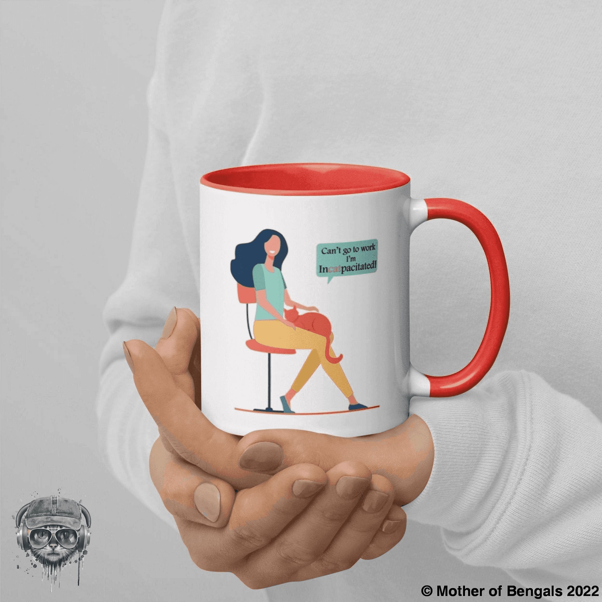 Incatpacitated Cat Mug Mugs FurPrize!