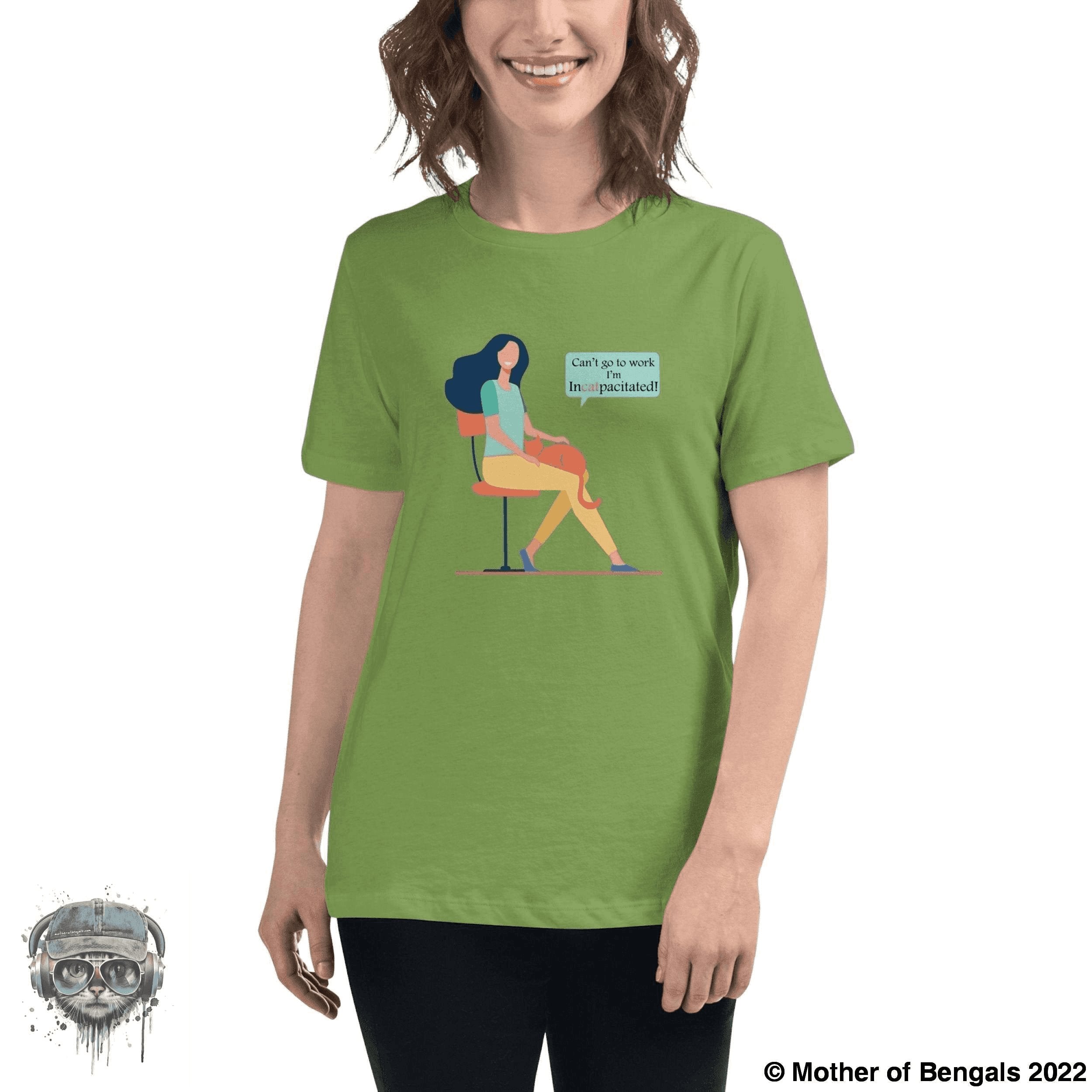 Incatpacitated Shirt FurPrize! Leaf S