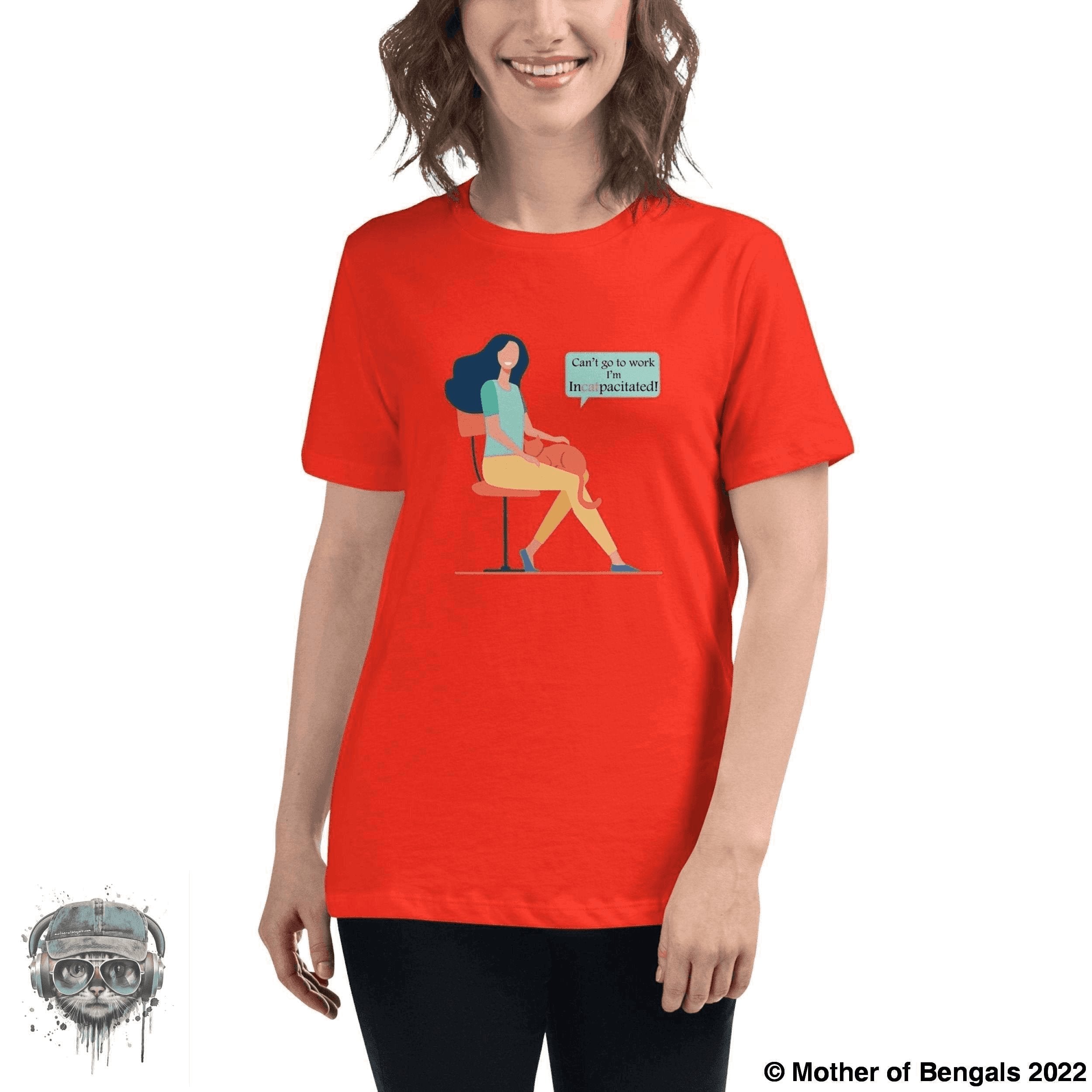 Incatpacitated Shirt FurPrize! Poppy S