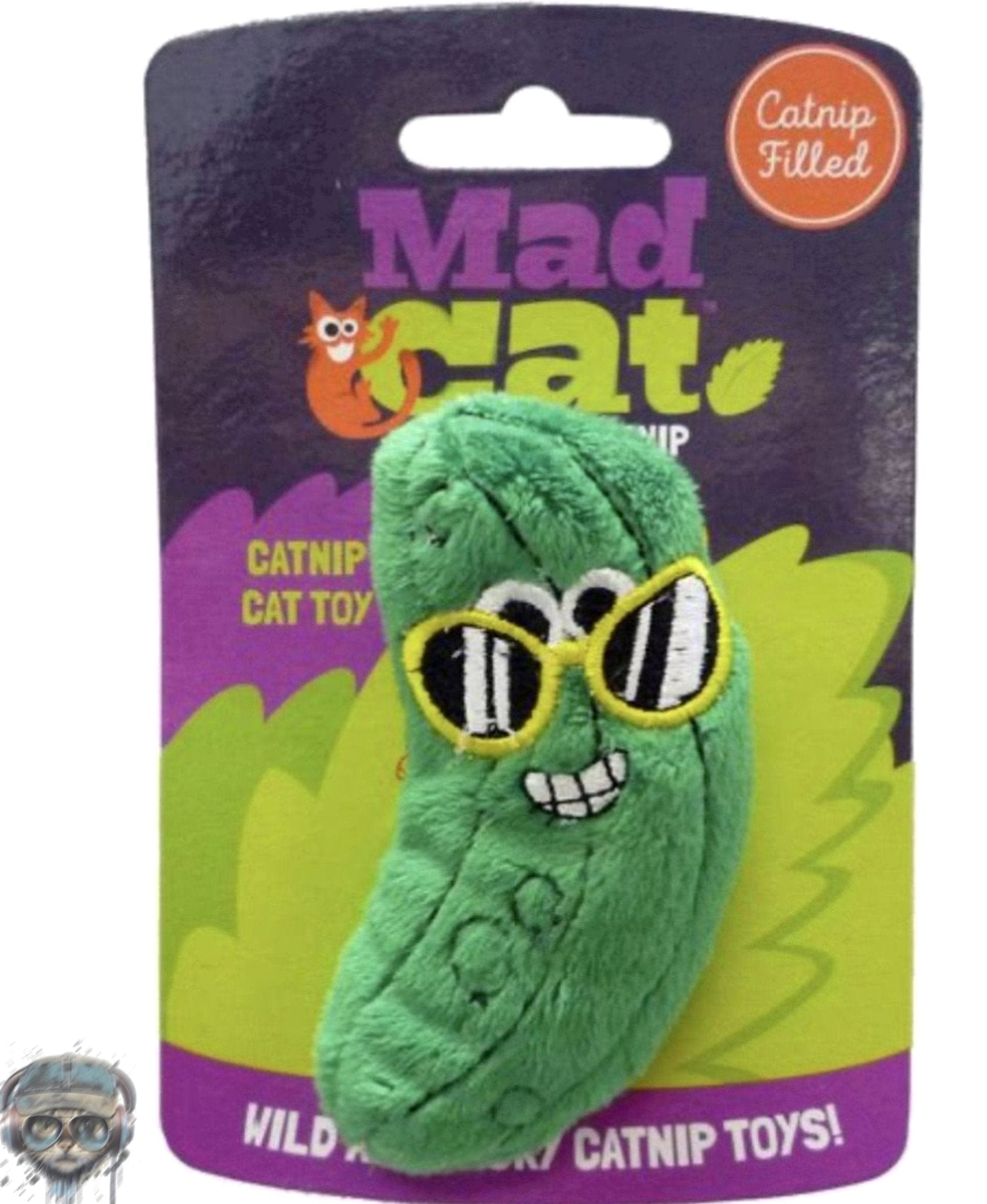 Mad Cat® Cool Cucumber - CAT TOY w/Catnip Cat Toy Mad Cat