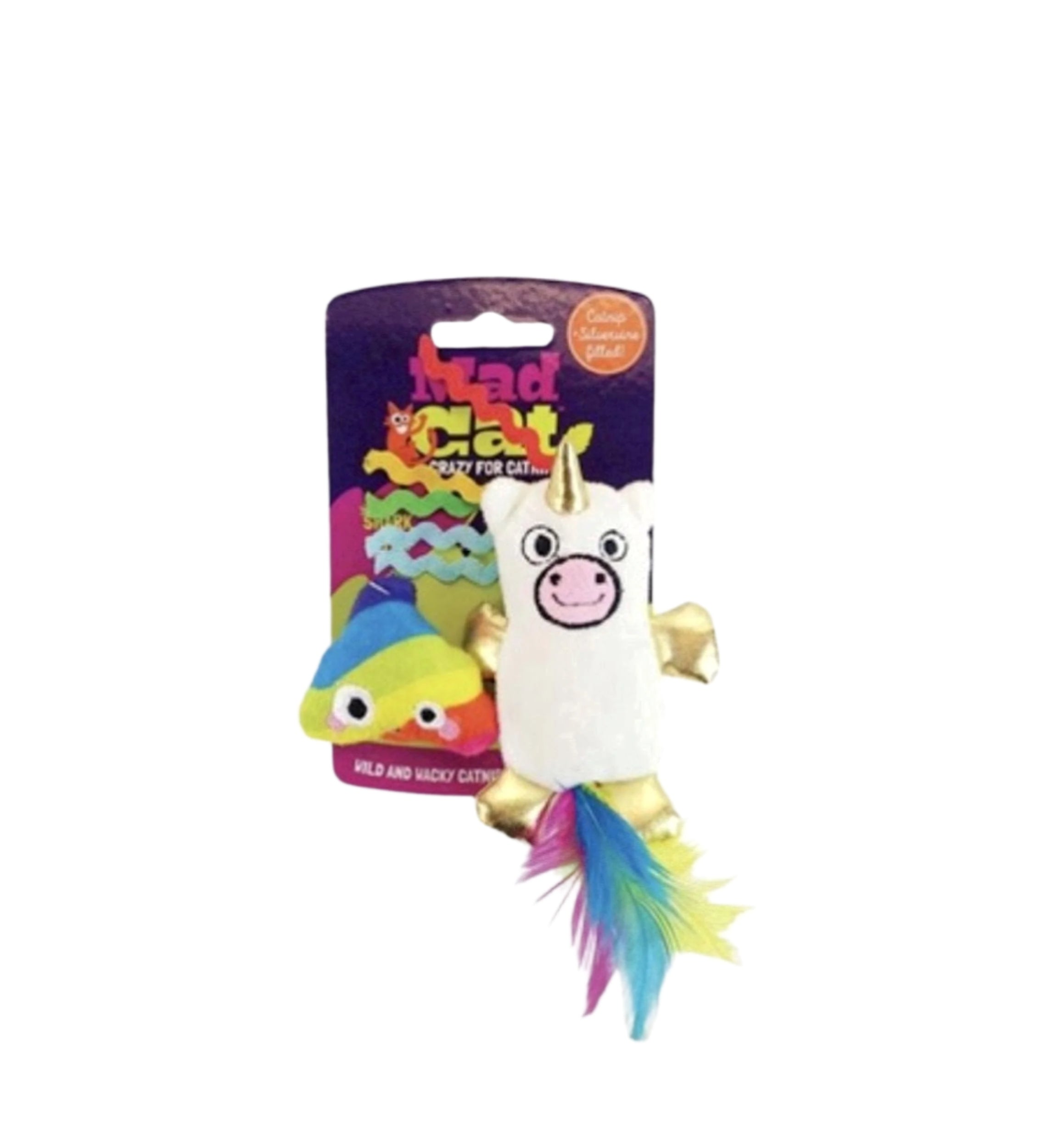 Mad Cat® Mewnicorn Twin Pack CAT TOY w/Catnip Cat Toy Mad Cat