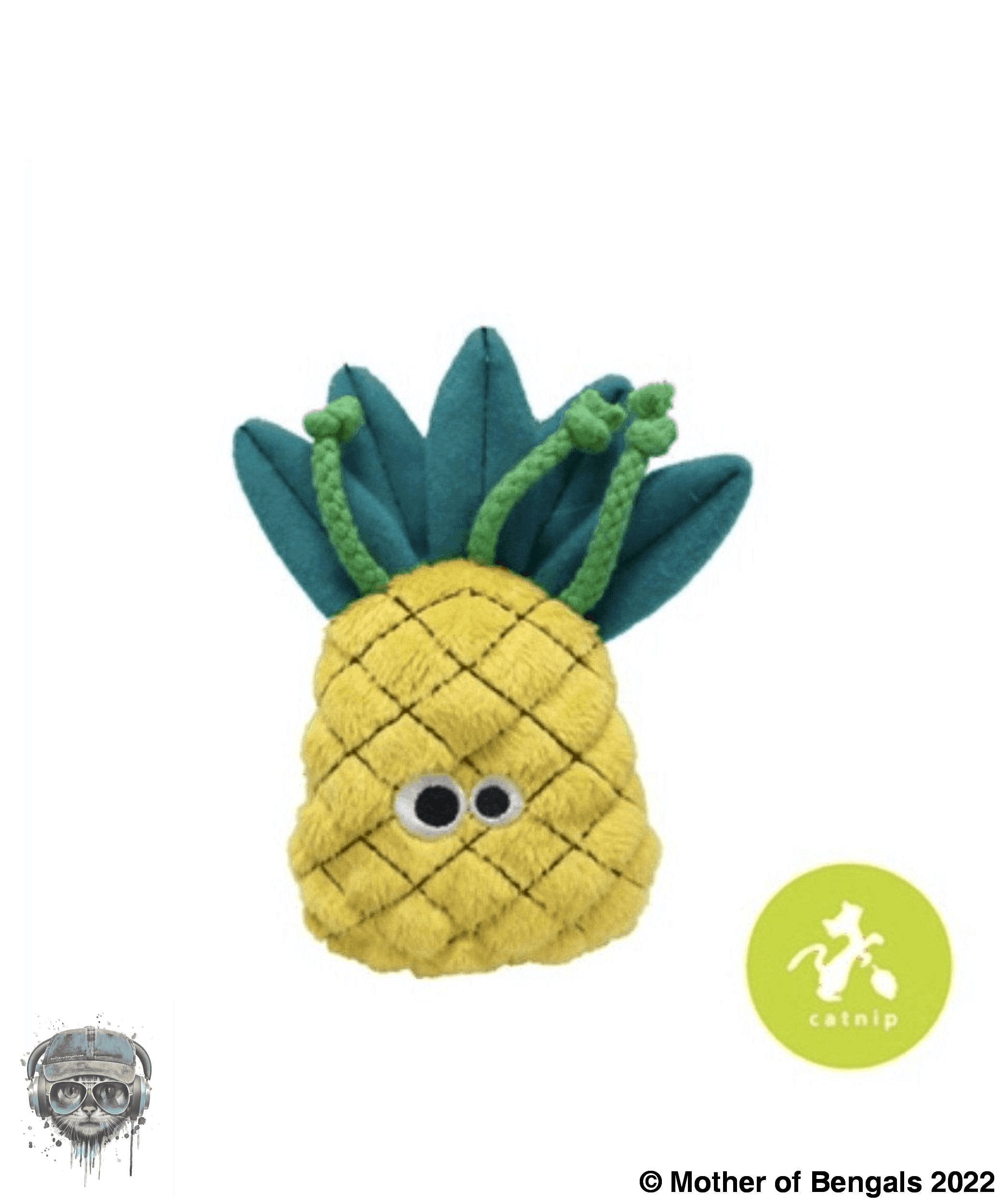 Mad Cat® Purrfect Pineapple - CAT TOY w/Catnip Mad Cat