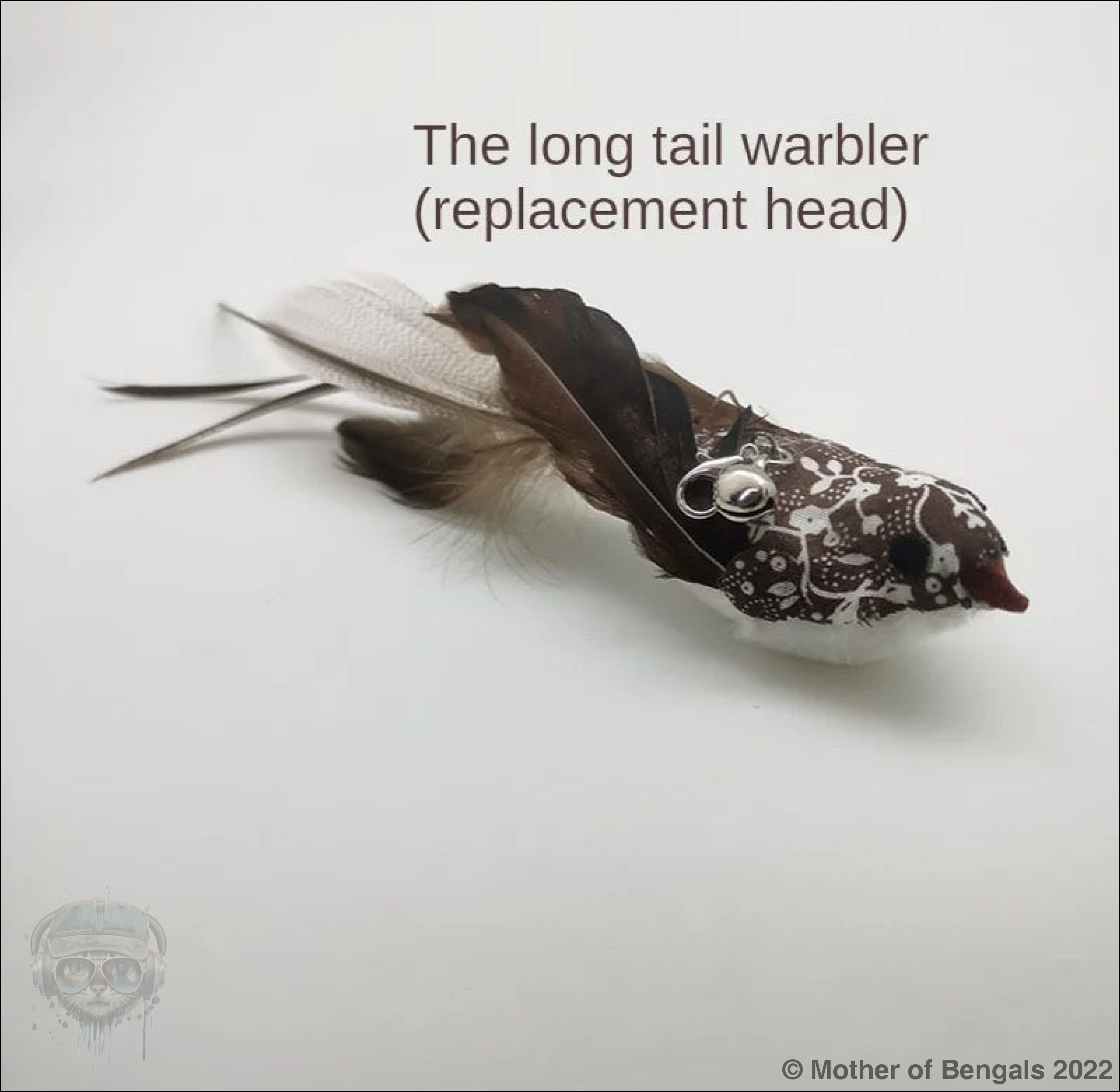 Mother Of Bengals, Long Tail Warbler, Bird Feather Wand refill Mother of Bengals