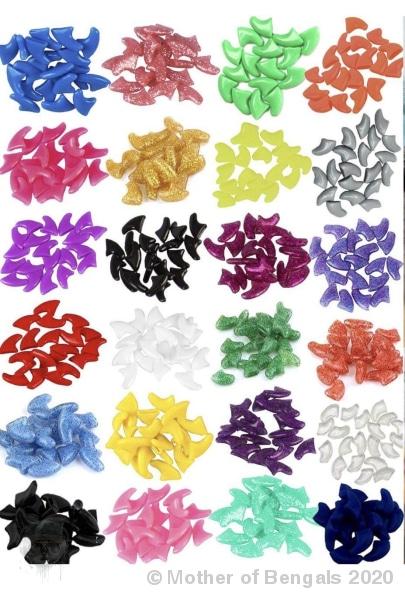 Nail caps Mother of Bengals