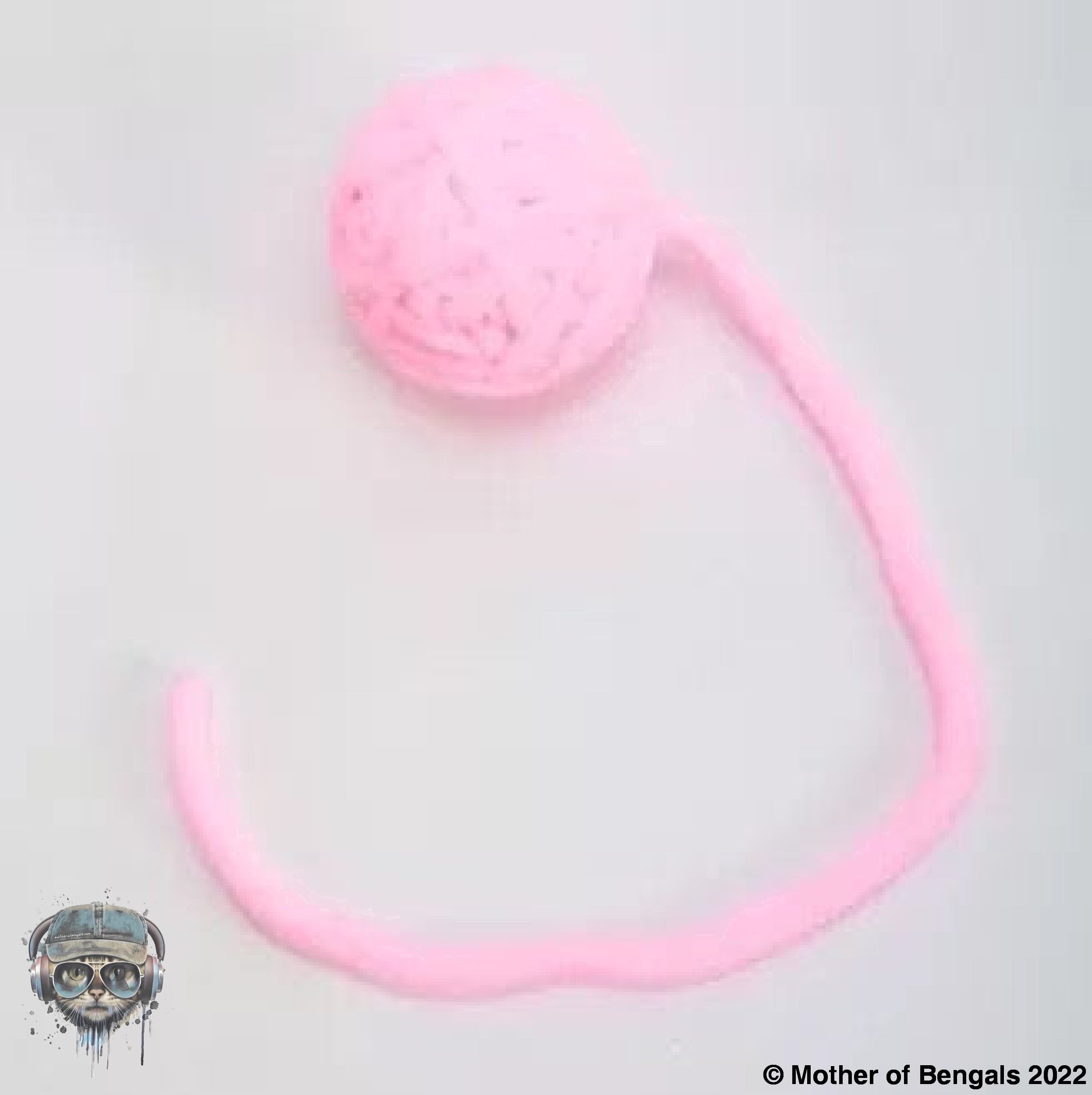 🧶 Not Just a Ball of Yarn by Mother Of Bengals Mother of Bengals Pink