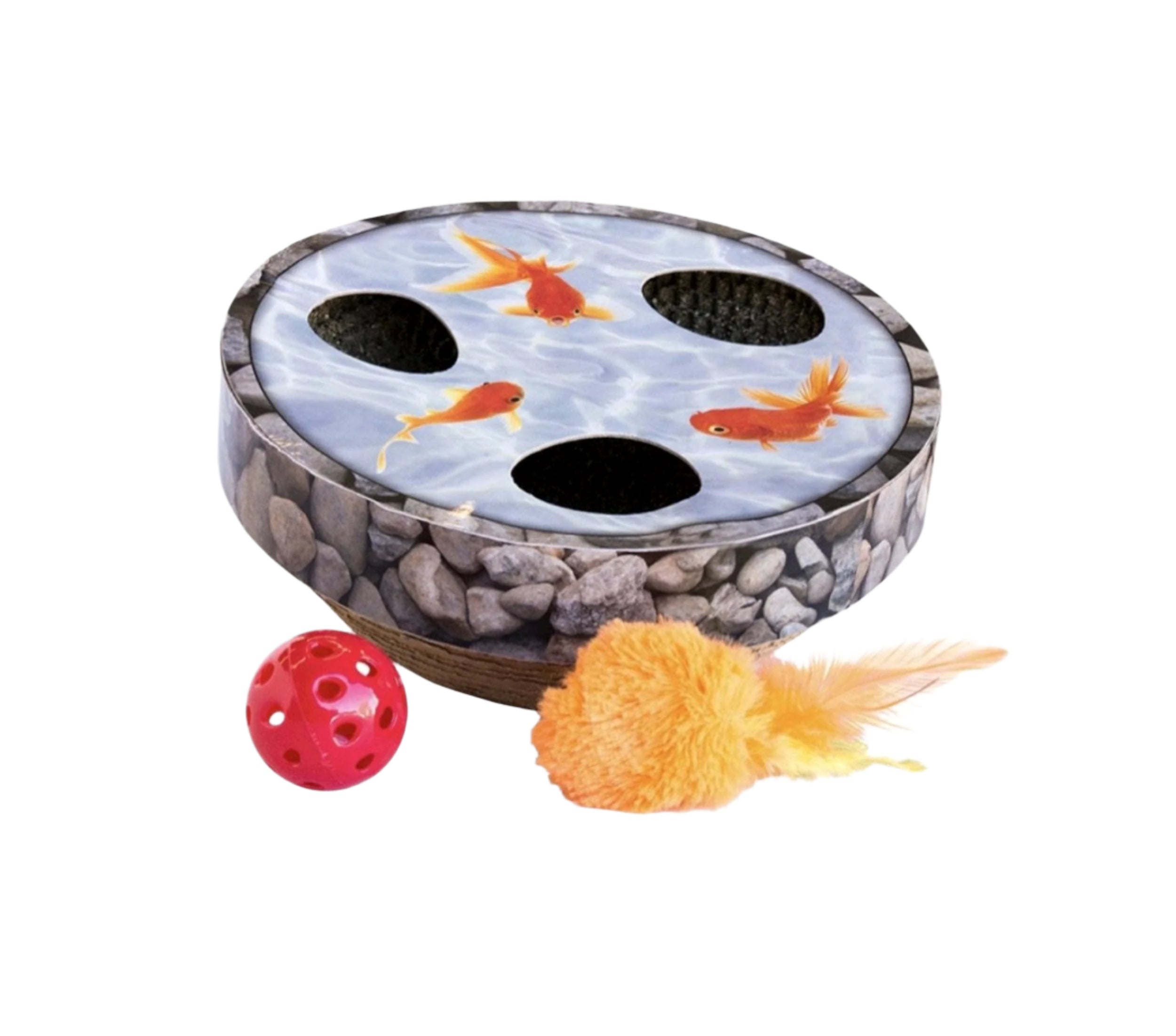 Petstages™ Hide & Seek Wobble Koi Pond Cat Toy Pet stages