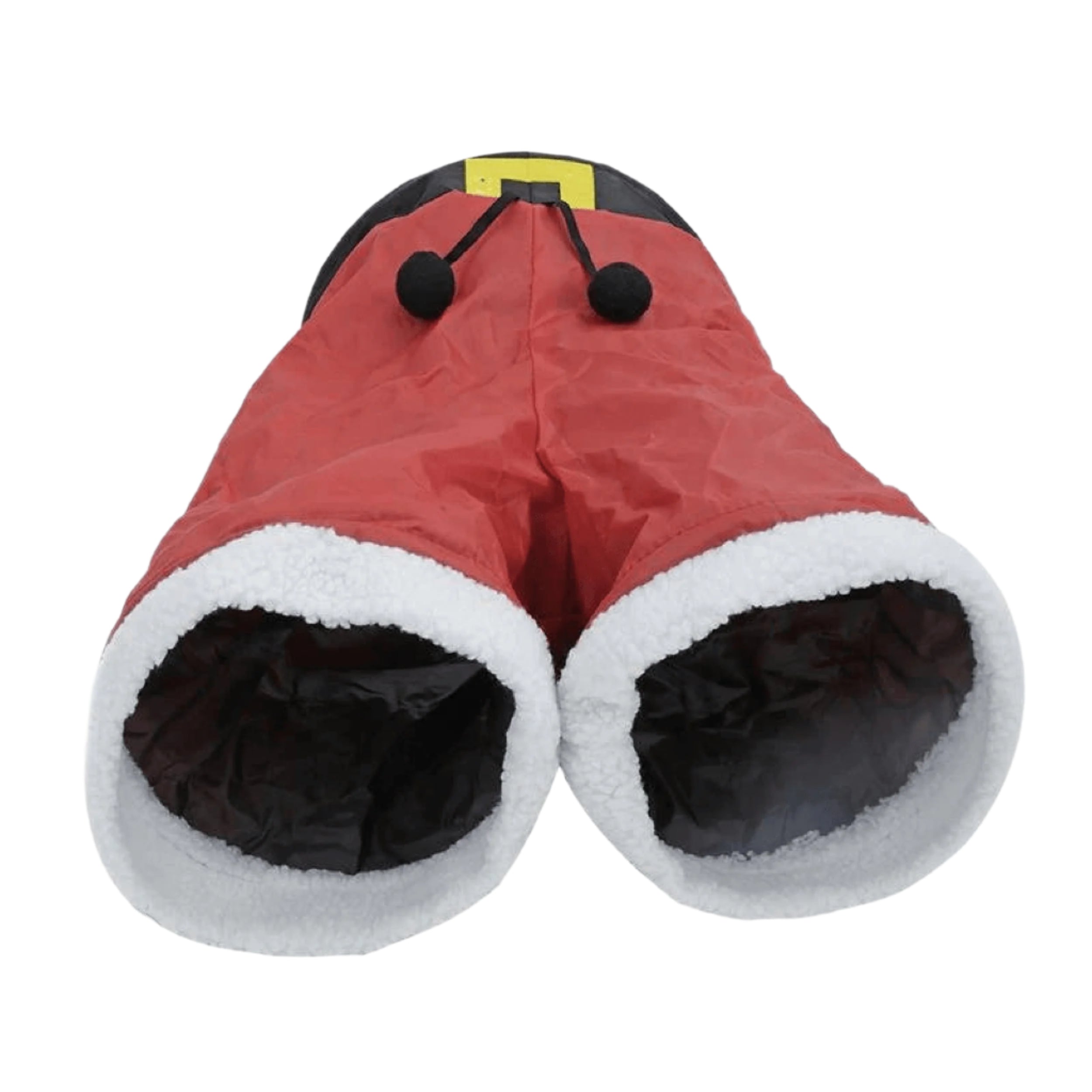 Santa Pants Cat Tunnel Yeowww