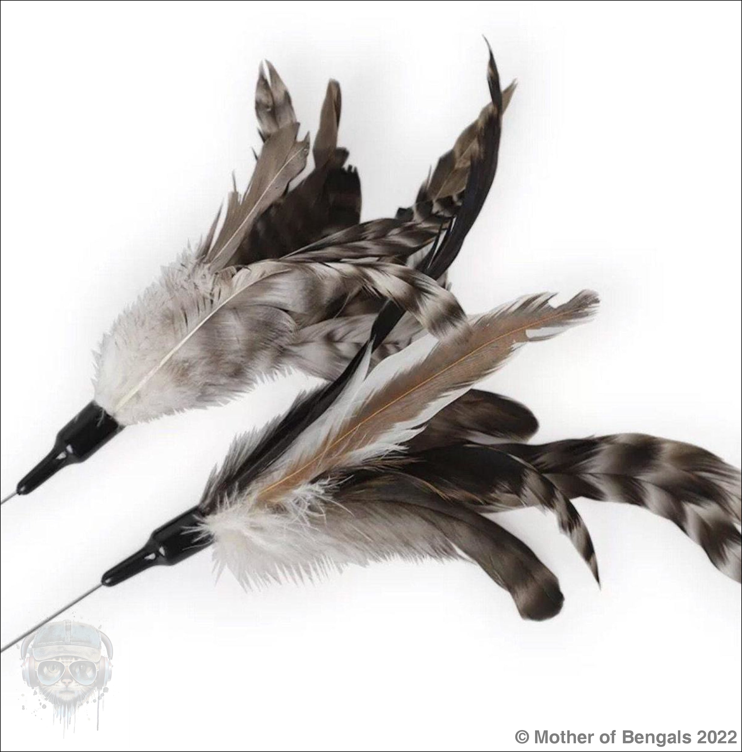 Shake your Goose Feather Wand Cat Toyby Mother Of Bengals Mother of Bengals