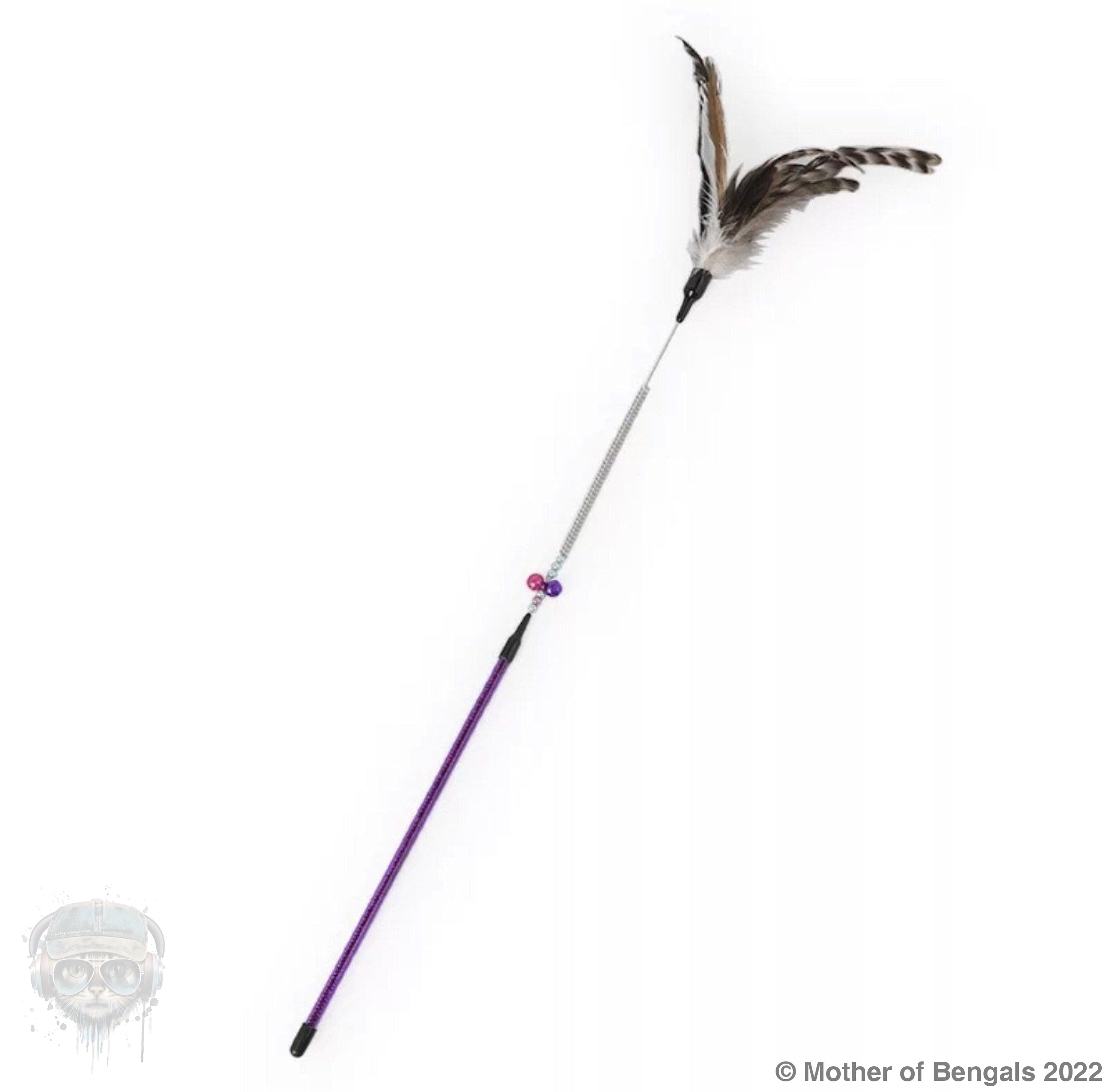 Shake your Goose Feather Wand Cat Toyby Mother Of Bengals Mother of Bengals