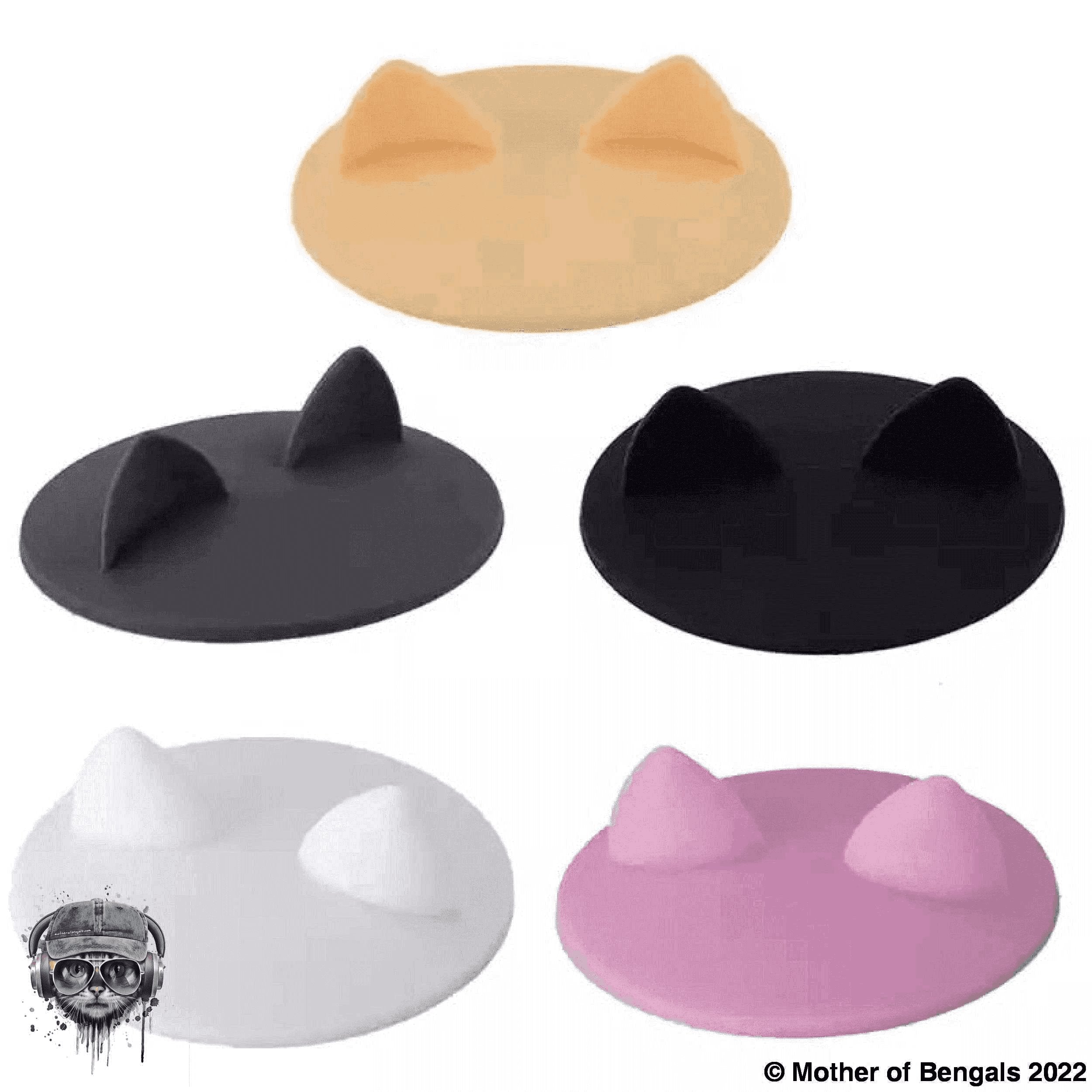 Silicone Cat Cover for Cans Accessory Mother of Bengals